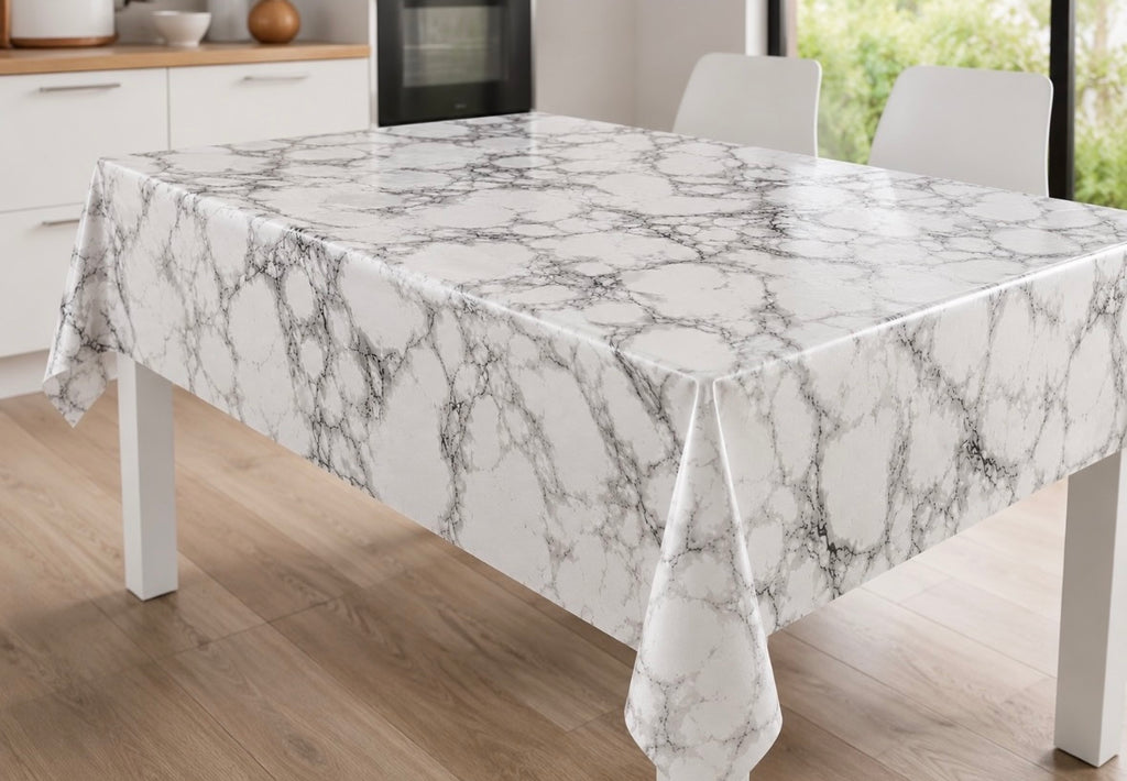 TOVAGLIA PLASTIFICATA IMPERMEABILE “effetto marmo grigio”