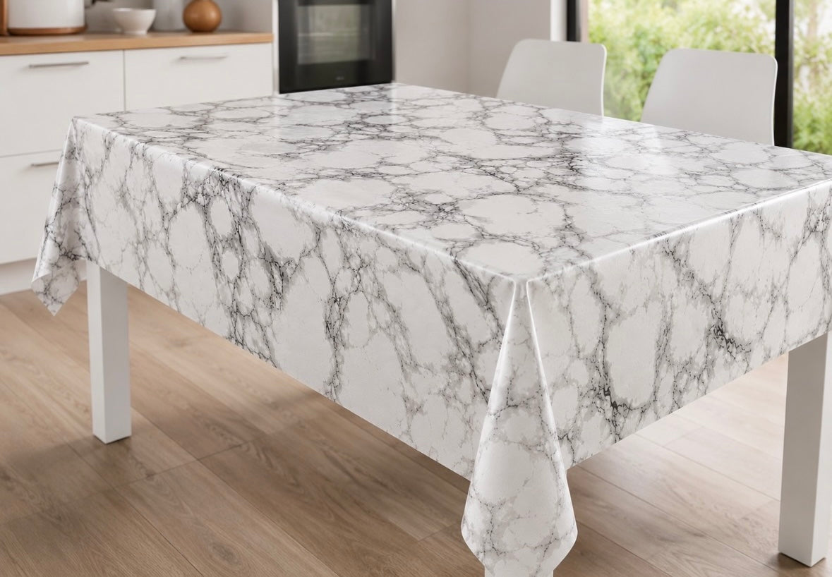 TOVAGLIA PLASTIFICATA IMPERMEABILE “effetto marmo grigio”