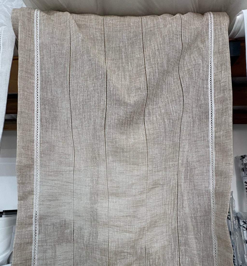 TENDINA A VETRO L=60 CM “beige”