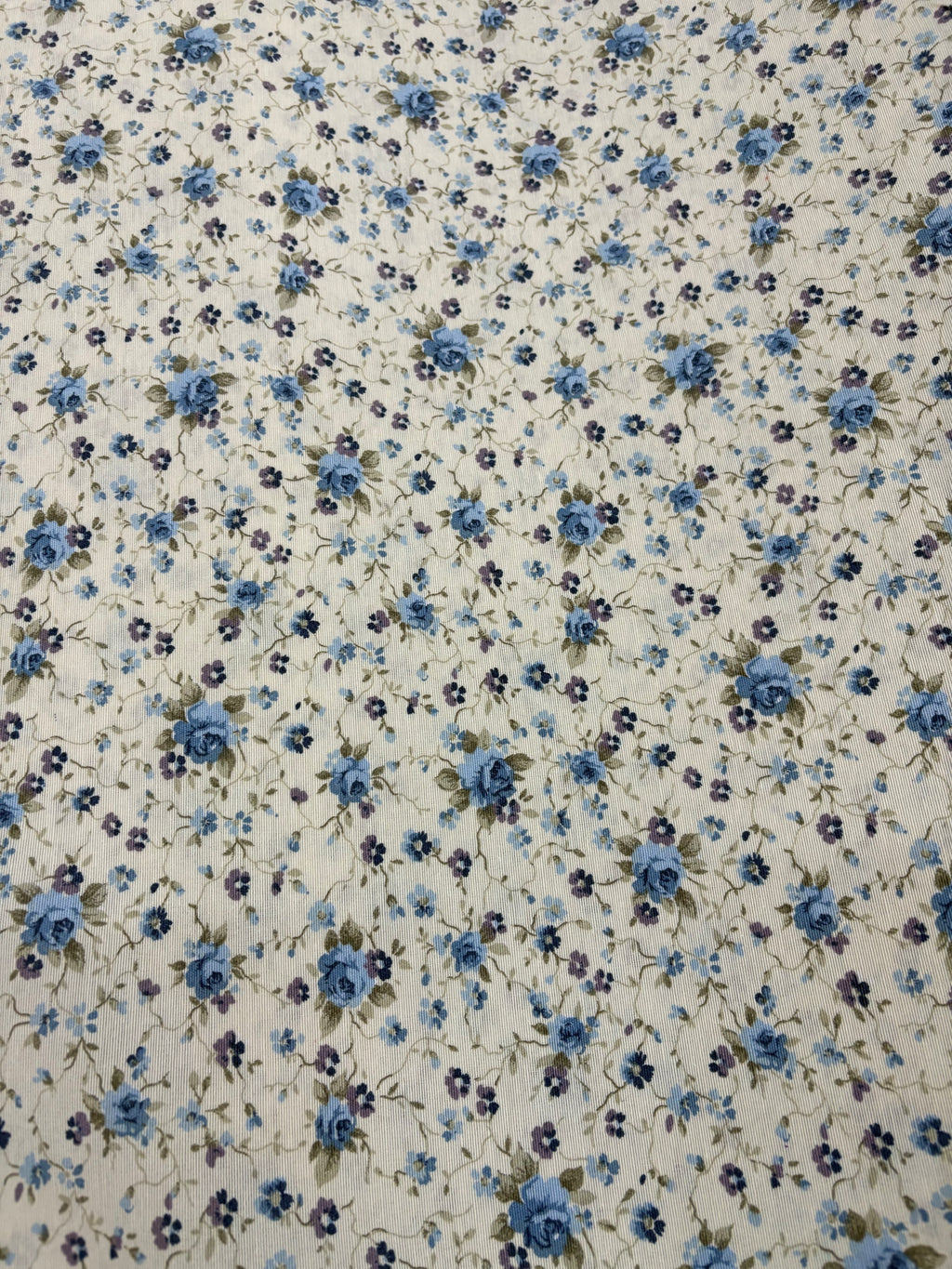 Tessuto LONETA “fiore celeste”