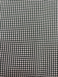 Tessuto TINTO IN FILO “quadretto piccolo verde”