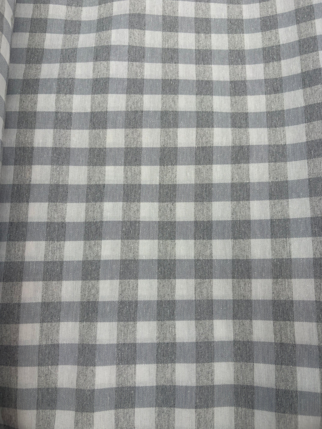Tessuto TINTO IN FILO “quadretto medio grigio”
