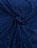 Tessuto PIZZO ELASTICIZZATO “blu notte”