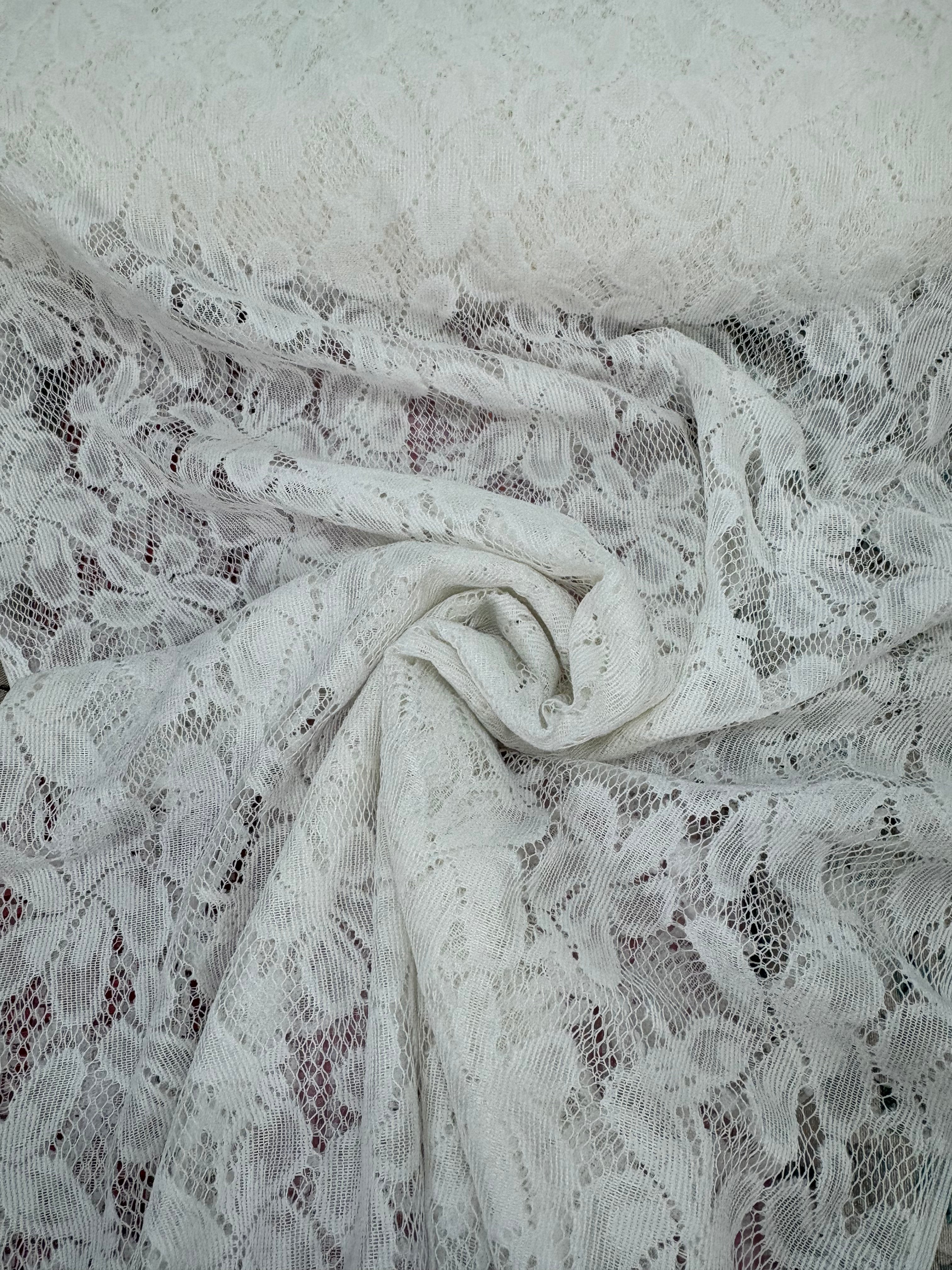 Tessuto PIZZO “bianco”