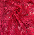 Tessuto PIZZO CHANTILLY “rosso”
