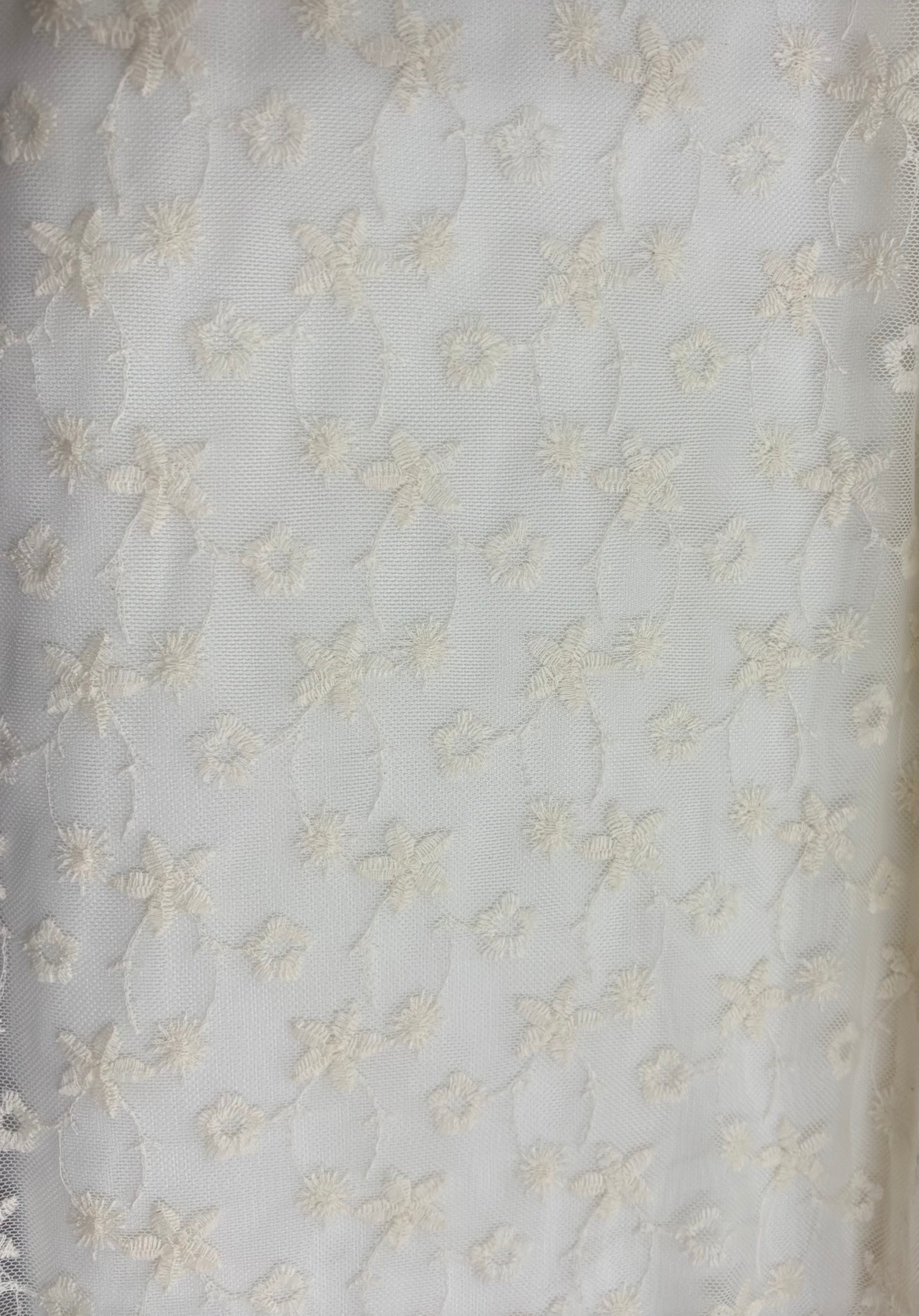 Tessuto PIZZO “bianco sporco”
