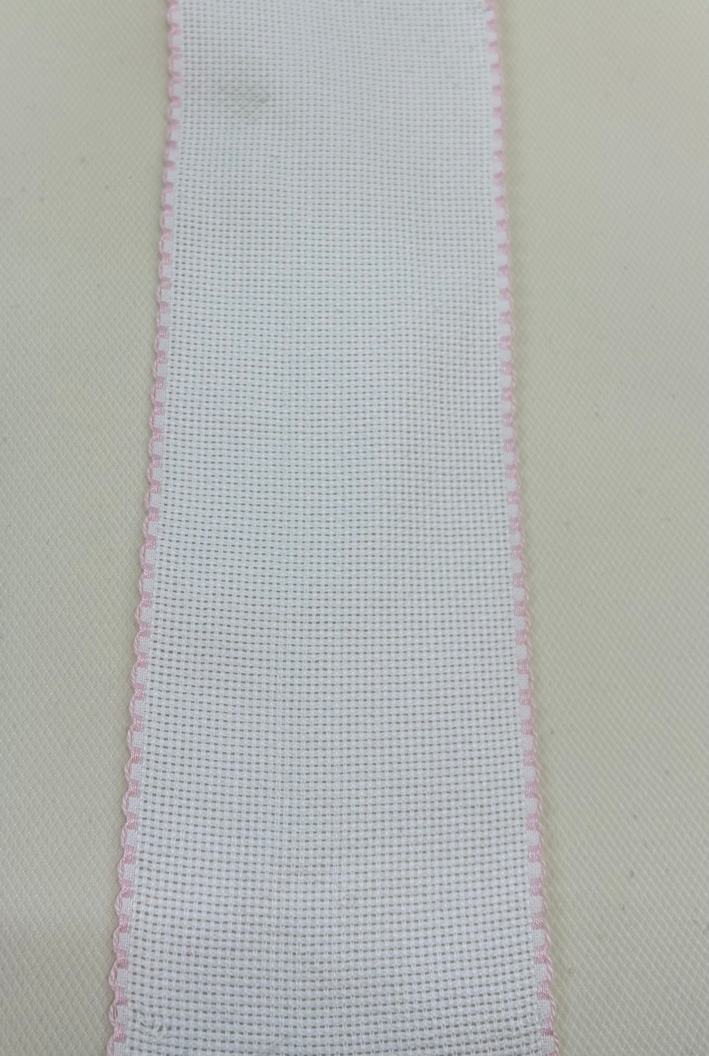 NASTRO TELA AIDA “rosa”