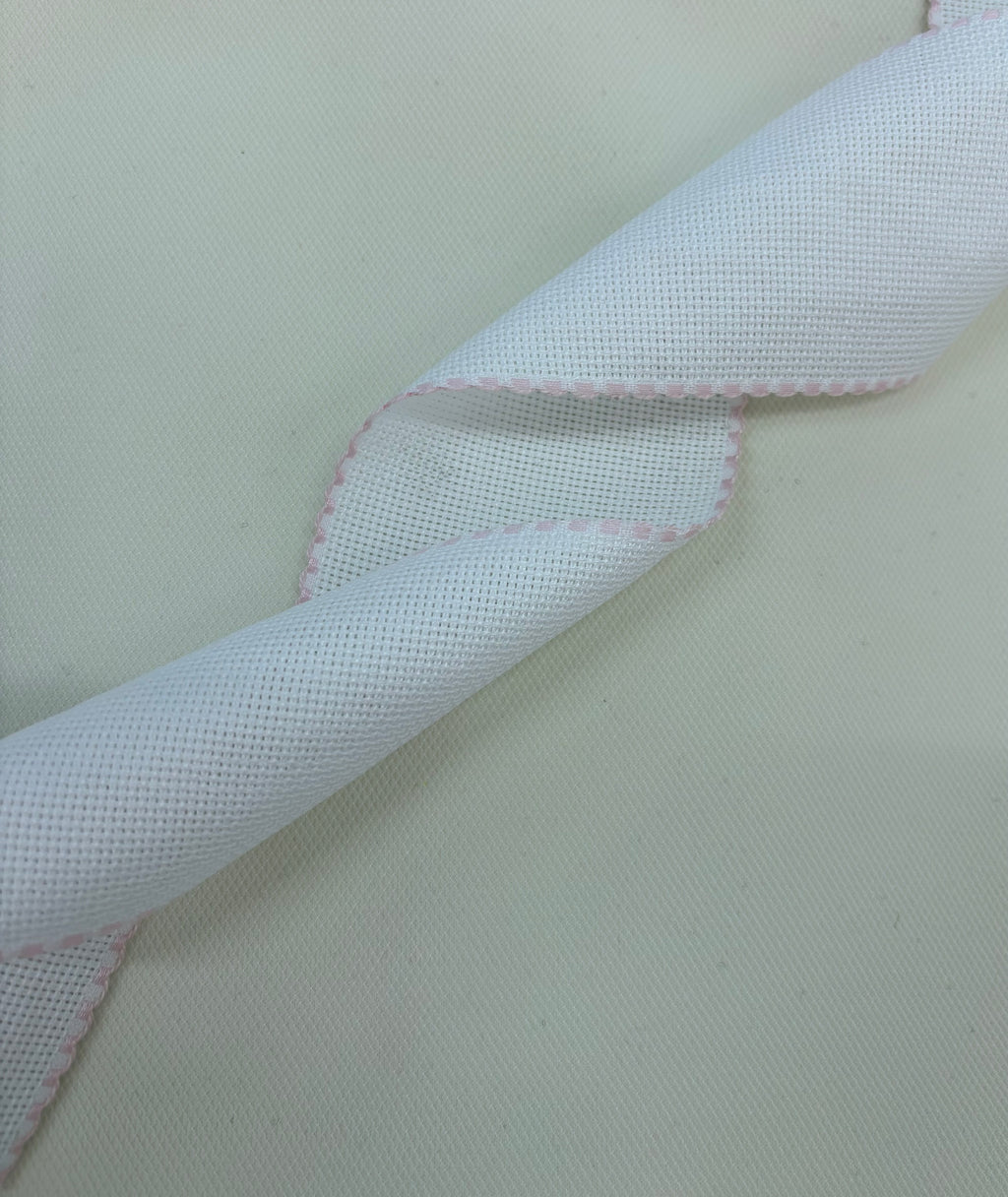 NASTRO TELA AIDA “rosa”