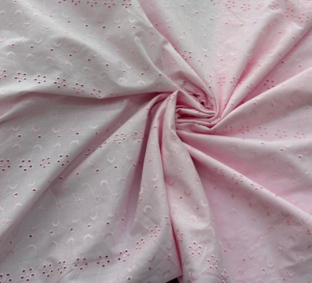 Tessuto PIZZO SAN GALLO “rosa”