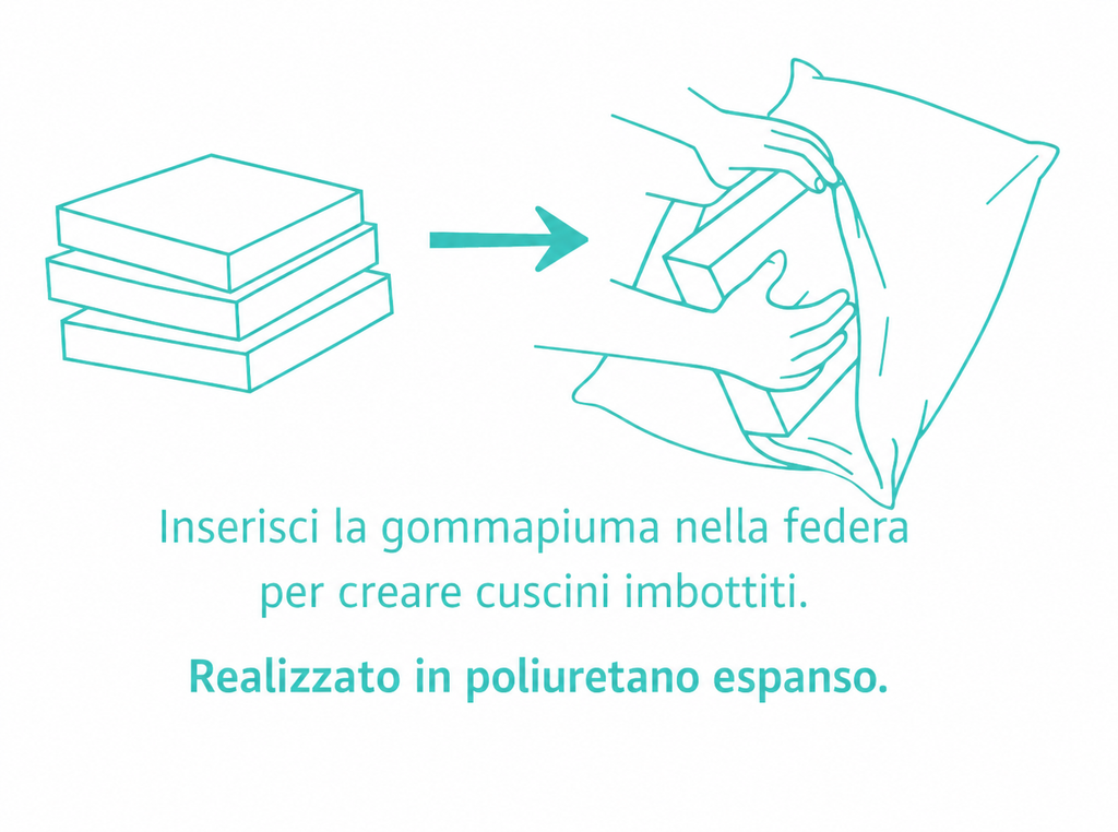Gommapiuma 40x40