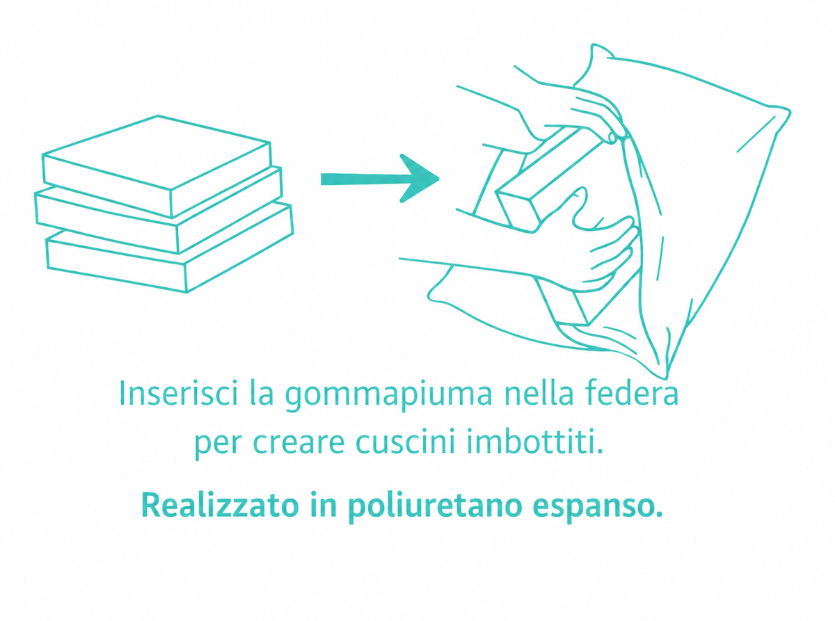Gommapiuma 50x50