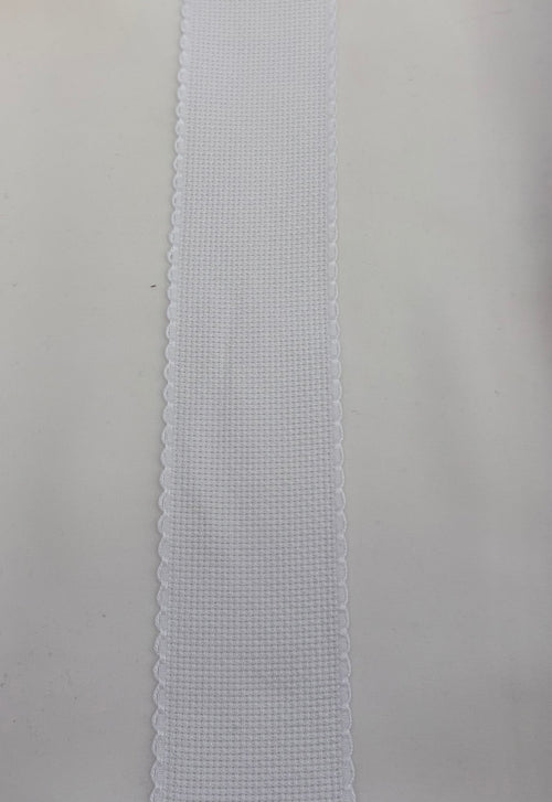 NASTRO TELA AIDA “bianco”