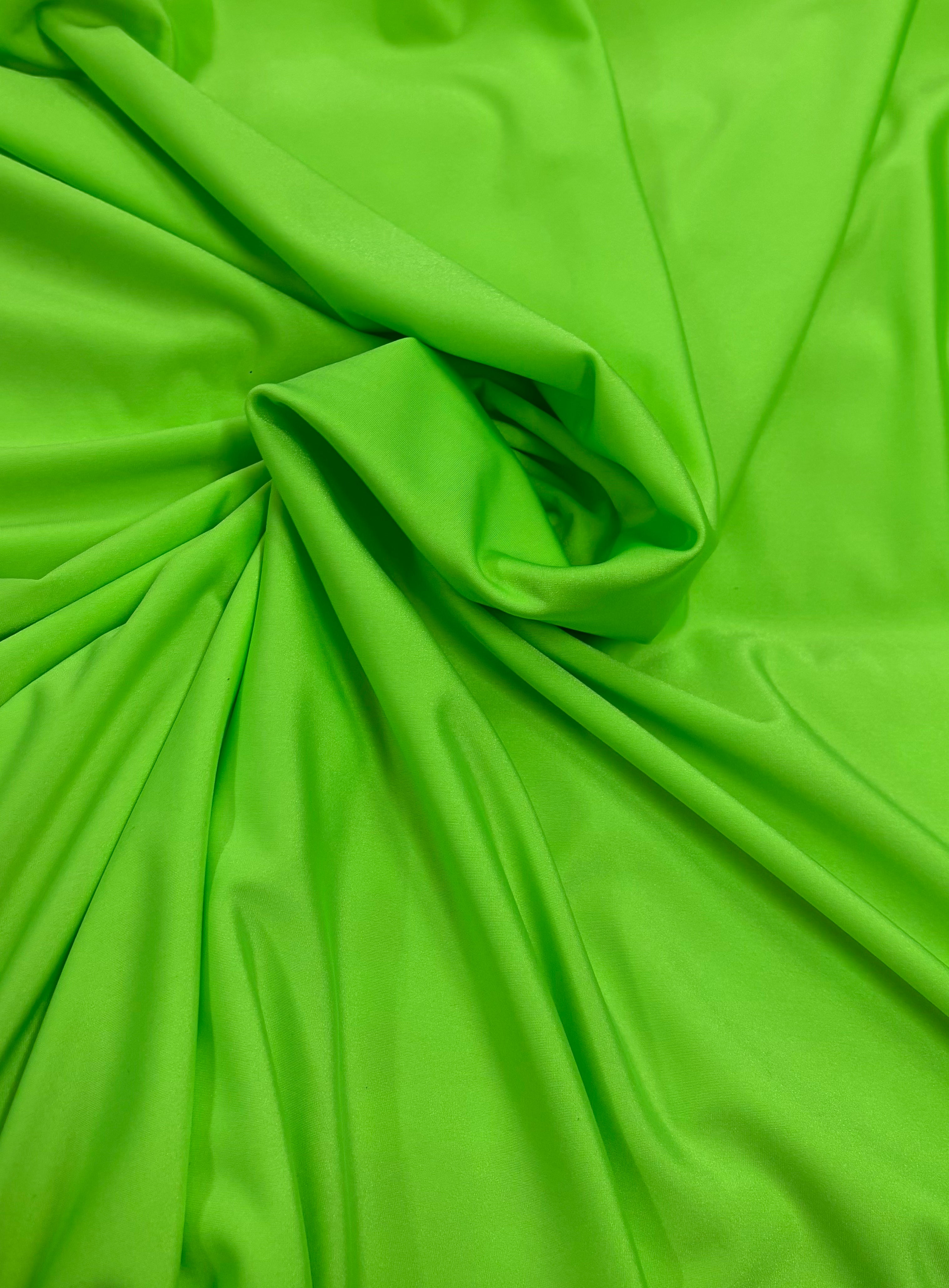 Tessuto LYCRA “verde fluo”