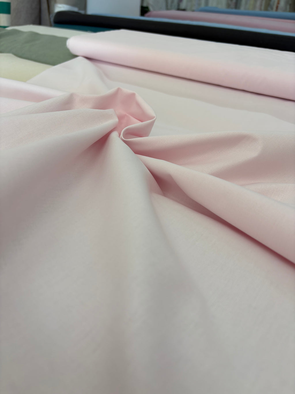 Tessuto COTONE PERCALLE “rosa”