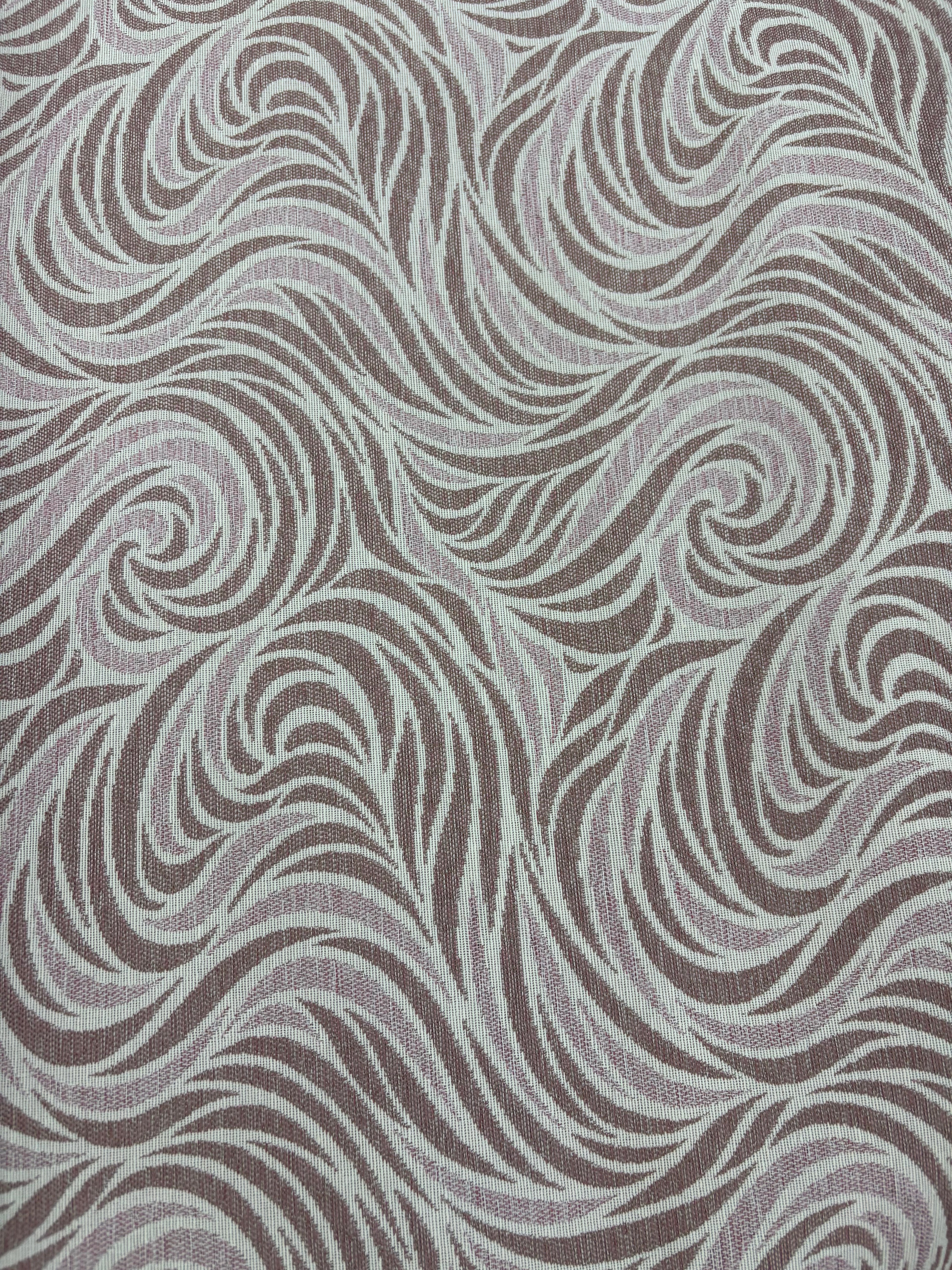 Tessuto TAPPEZZERIA “vortice rosa”