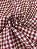Tessuto TINTO IN FILO “cuore rosso”