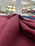 Tessuto LONETA “rosso bordeaux”