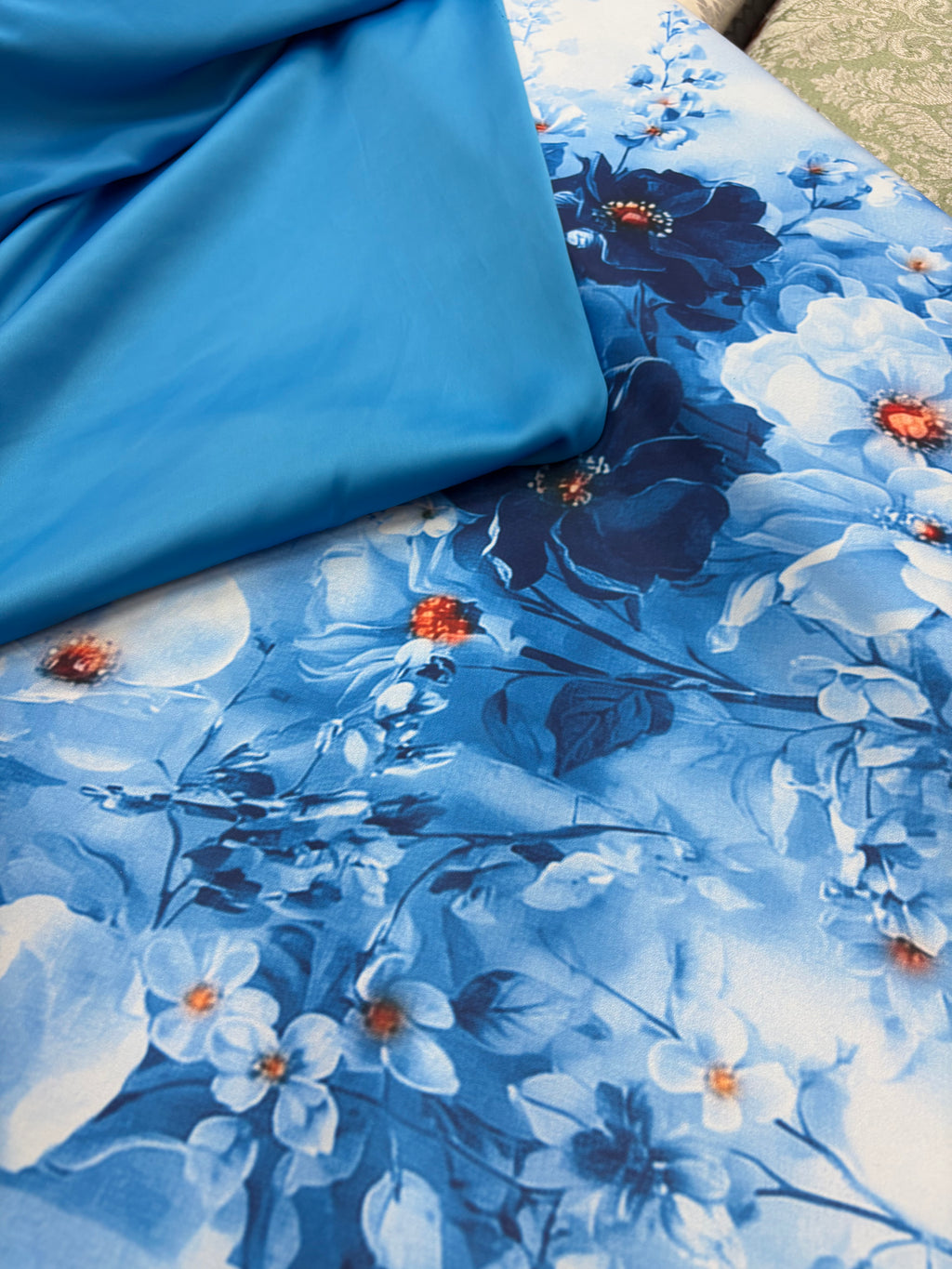 Tessuto RASO DUCHESSE “azzurro”