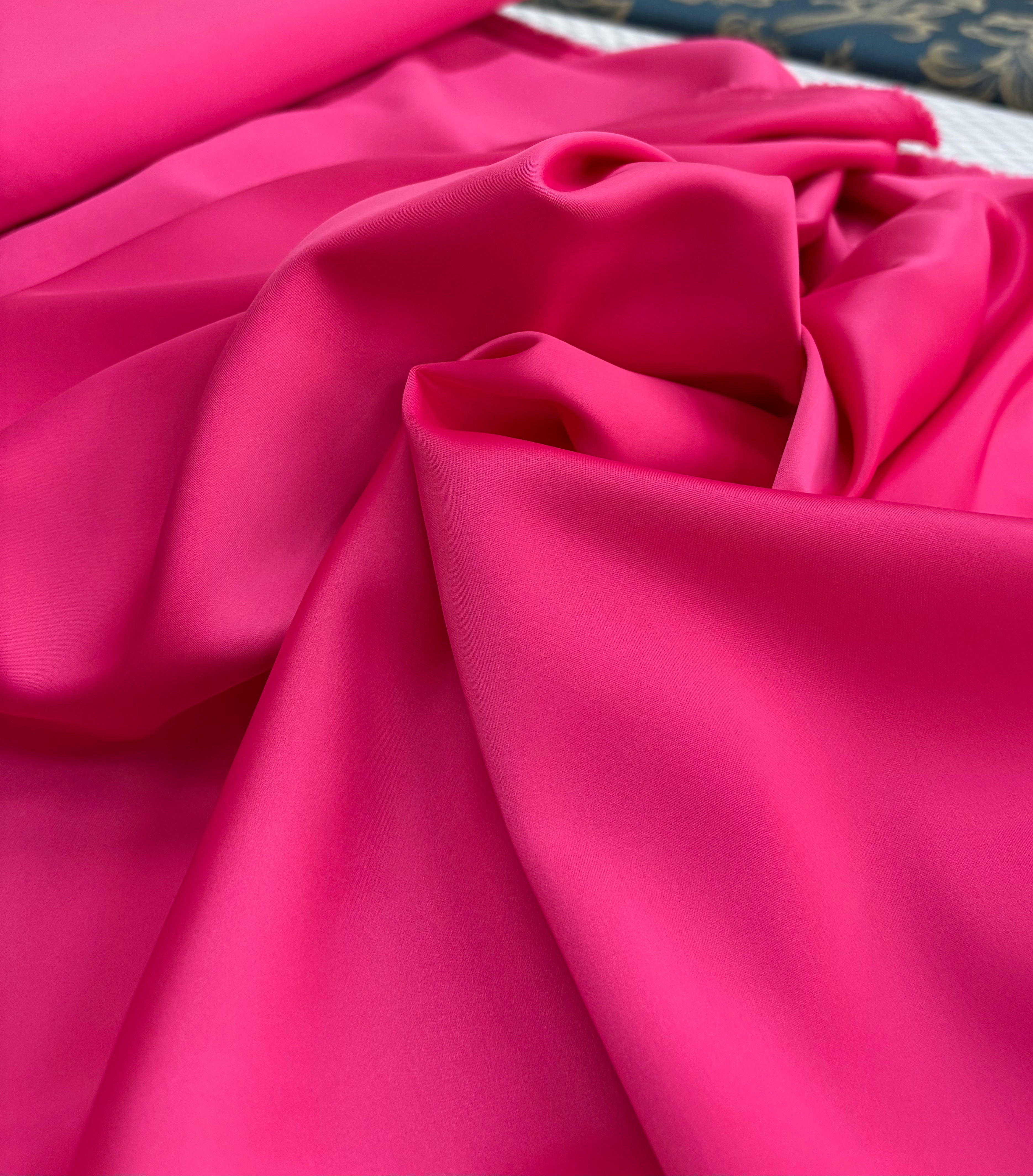 Tessuto RASO DUCESSE “fucsia”