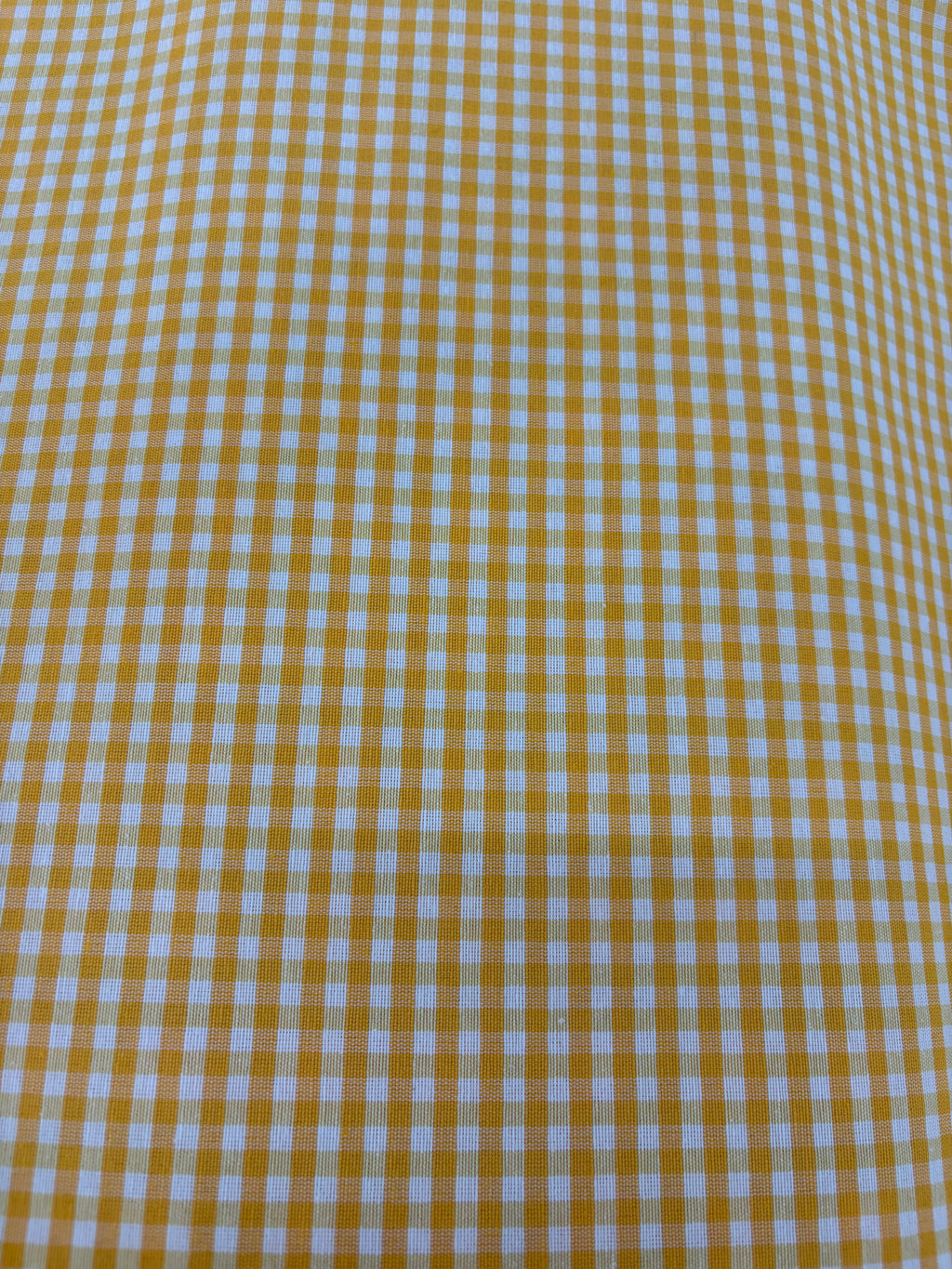 Tessuto TINTO IN FILO “quadretto piccolo giallo”