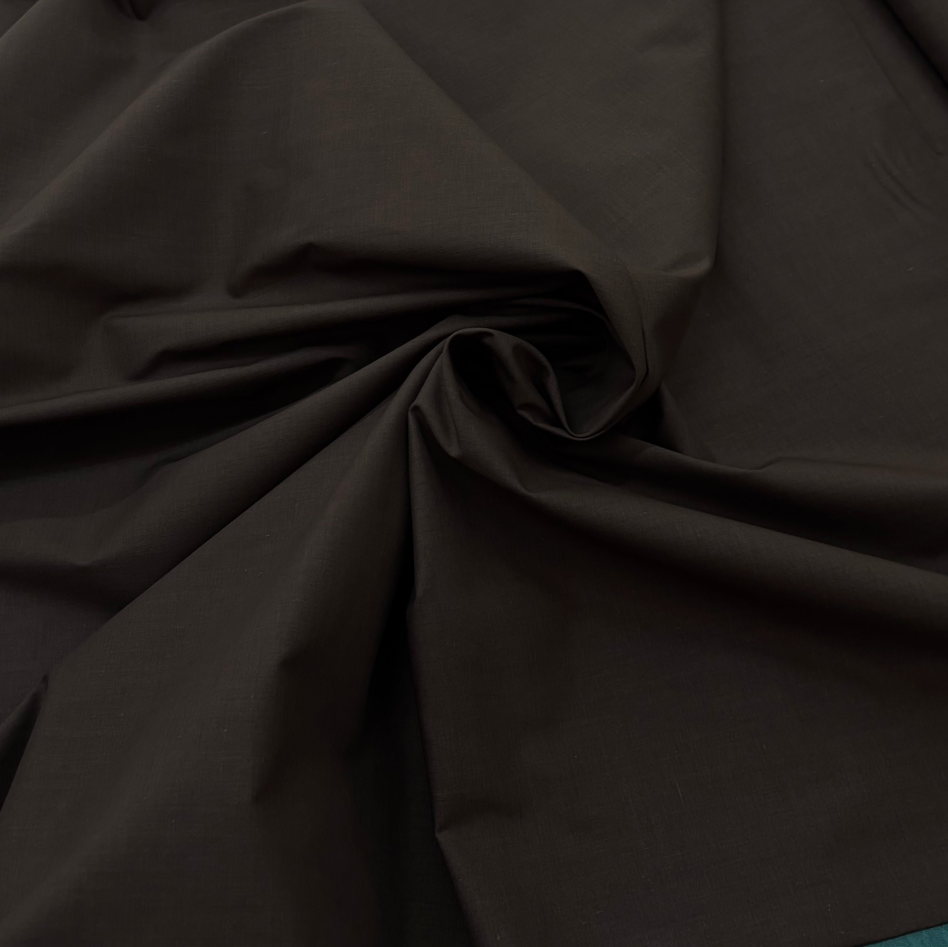 Tessuto COTONE PERCALLE “marrone”