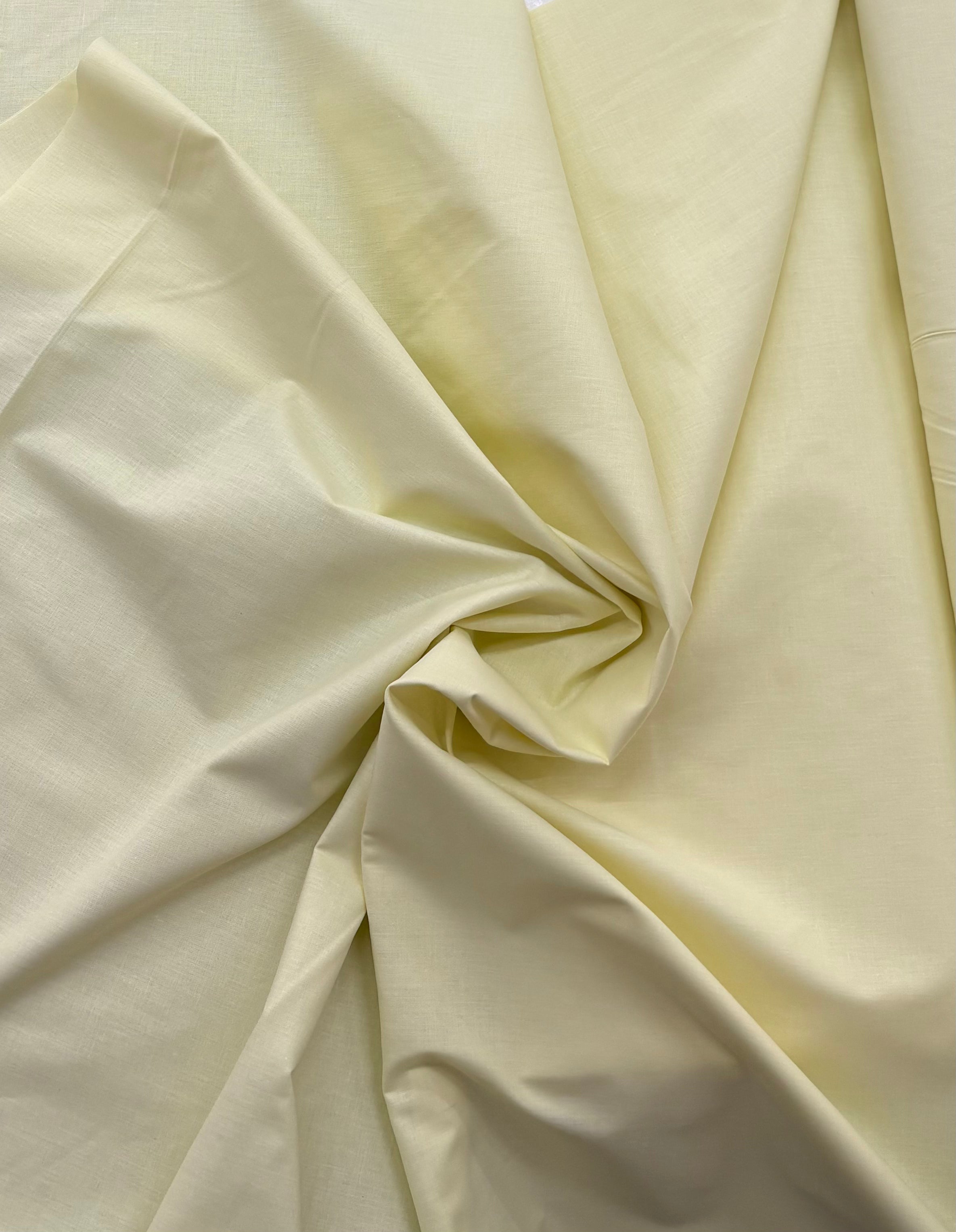 Tessuto COTONE PERCALLE “giallo”