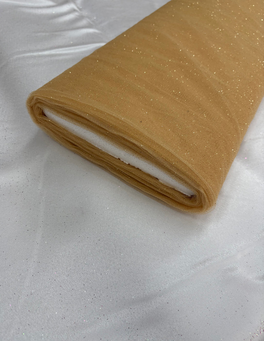 Tulle MORBIDO GLITTER “oro”