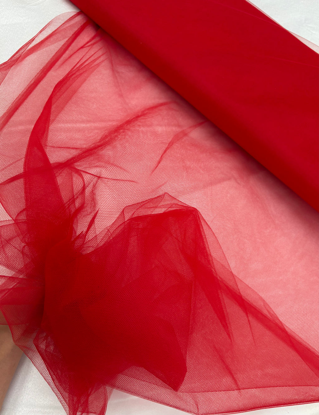 Tulle MORBIDO “rosso”