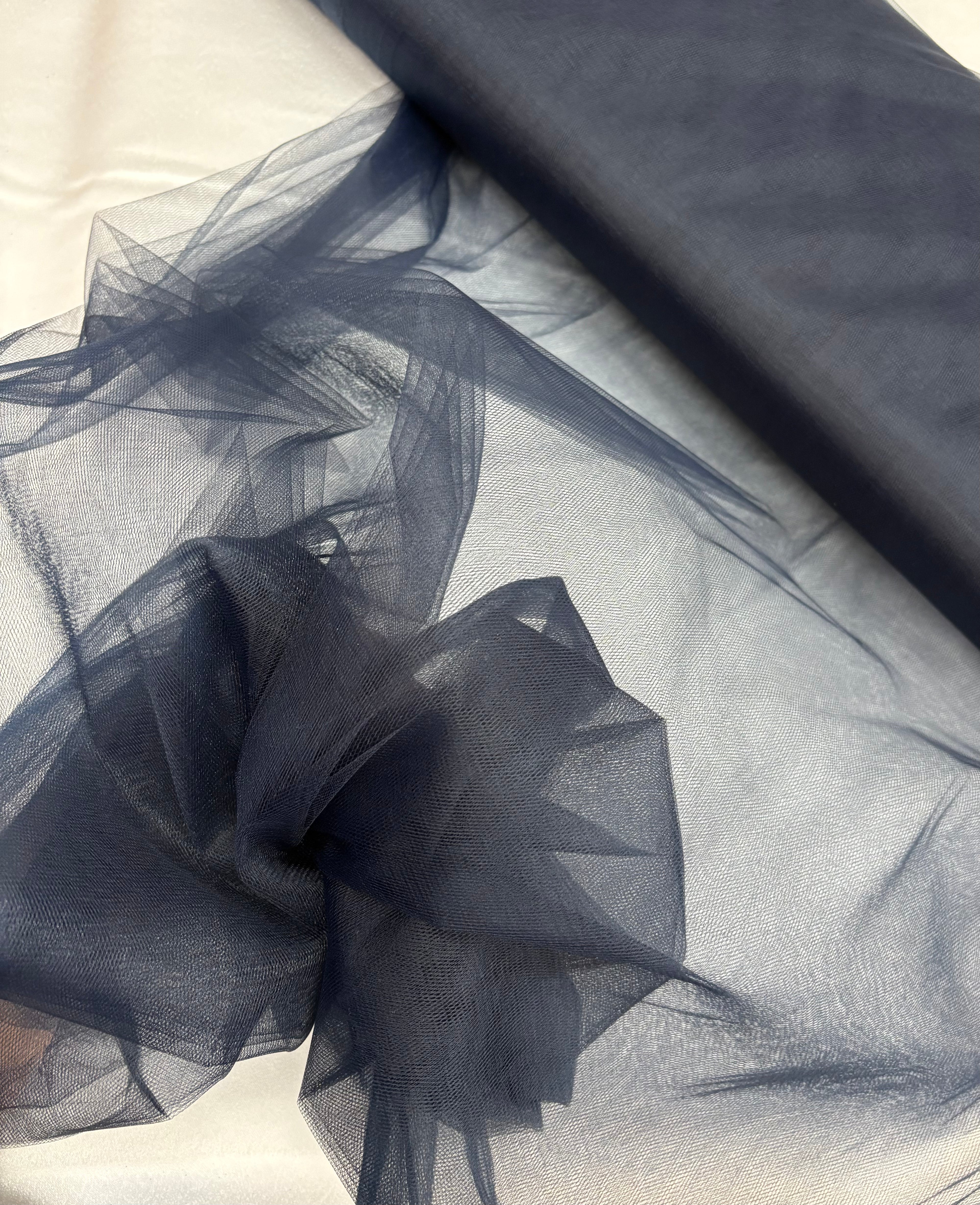 Tulle MORBIDO “blu notte”