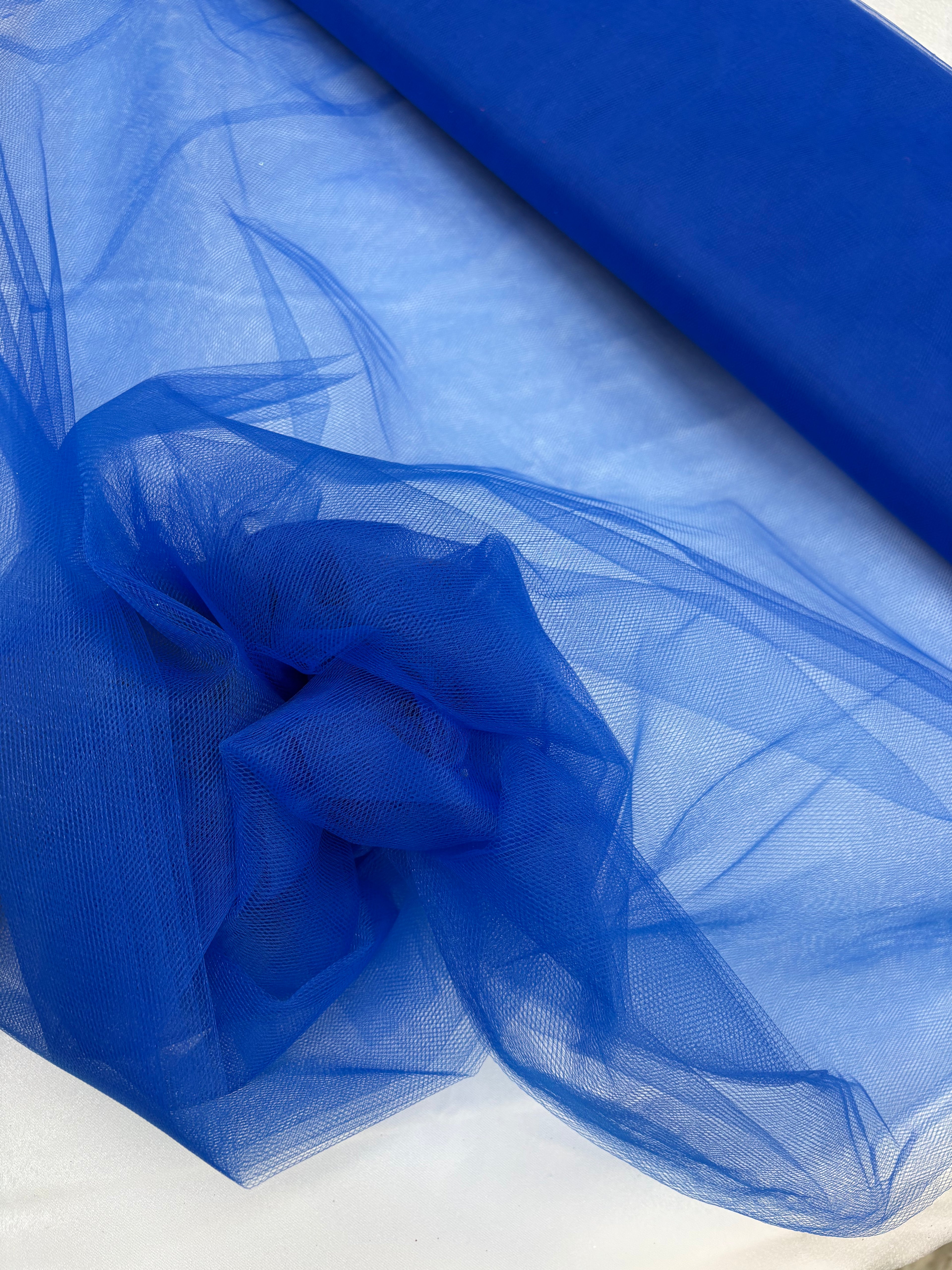 Tulle MORBIDO “blu elettrico”