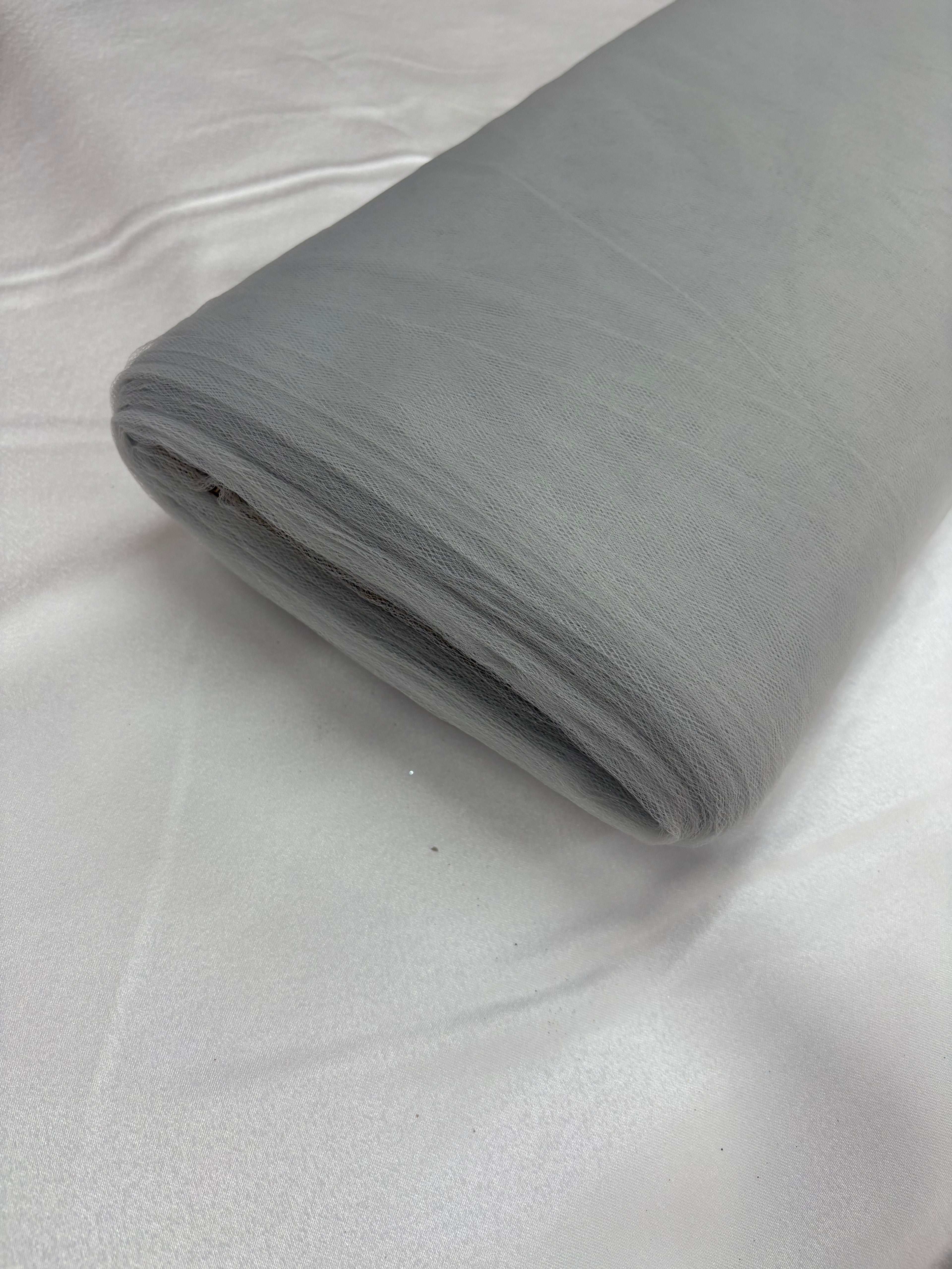 Tulle MORBIDO “grigio”