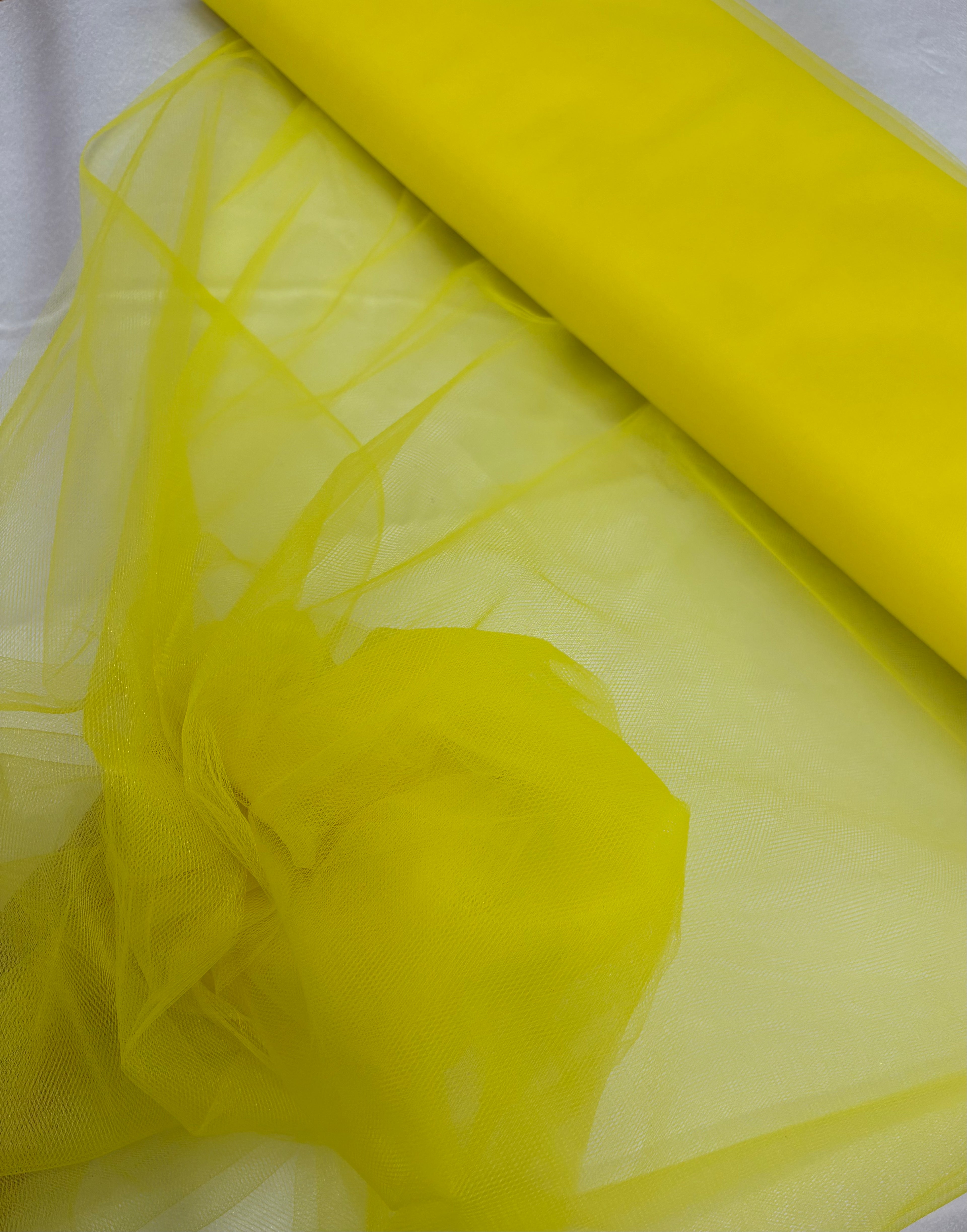Tulle MORBIDO “giallo”