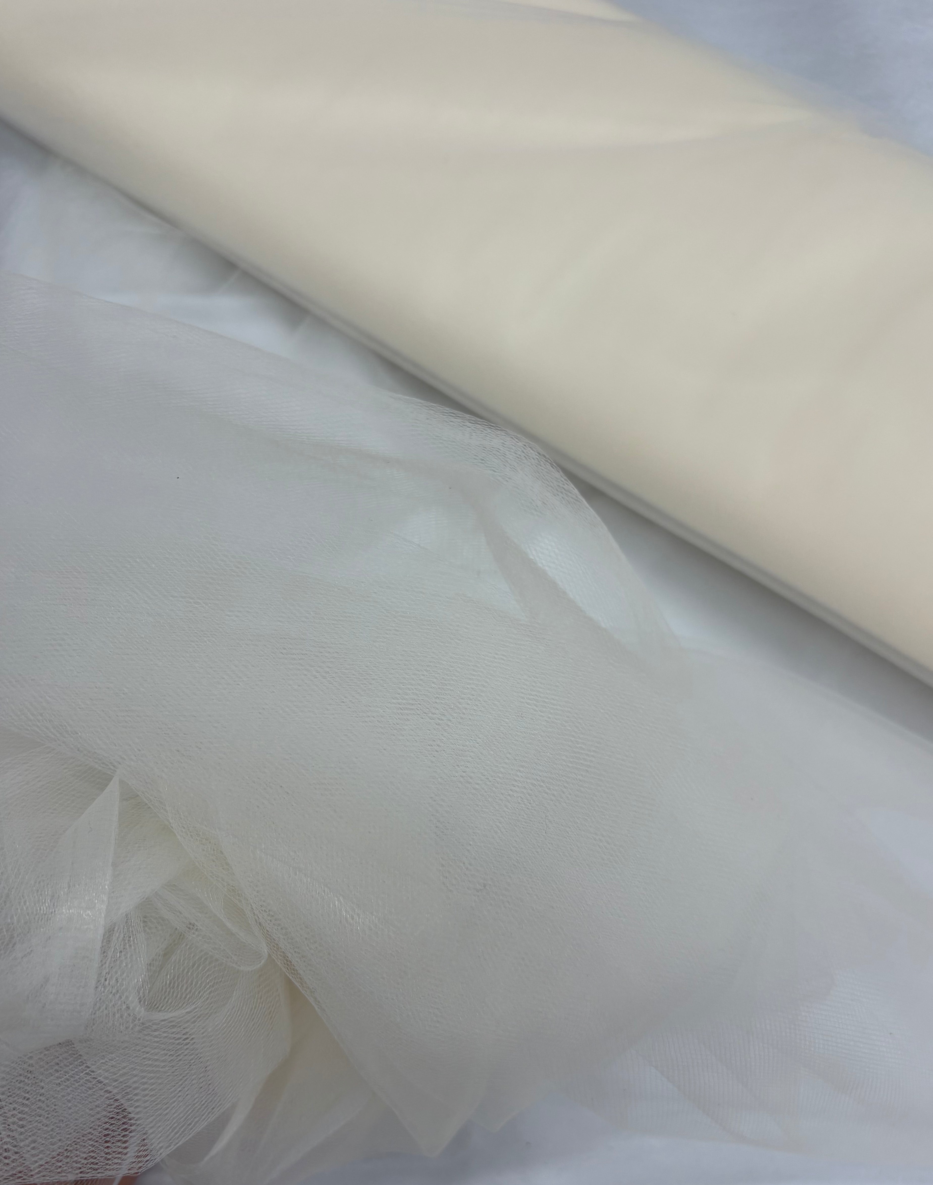 Tulle MORBIDO “panna”