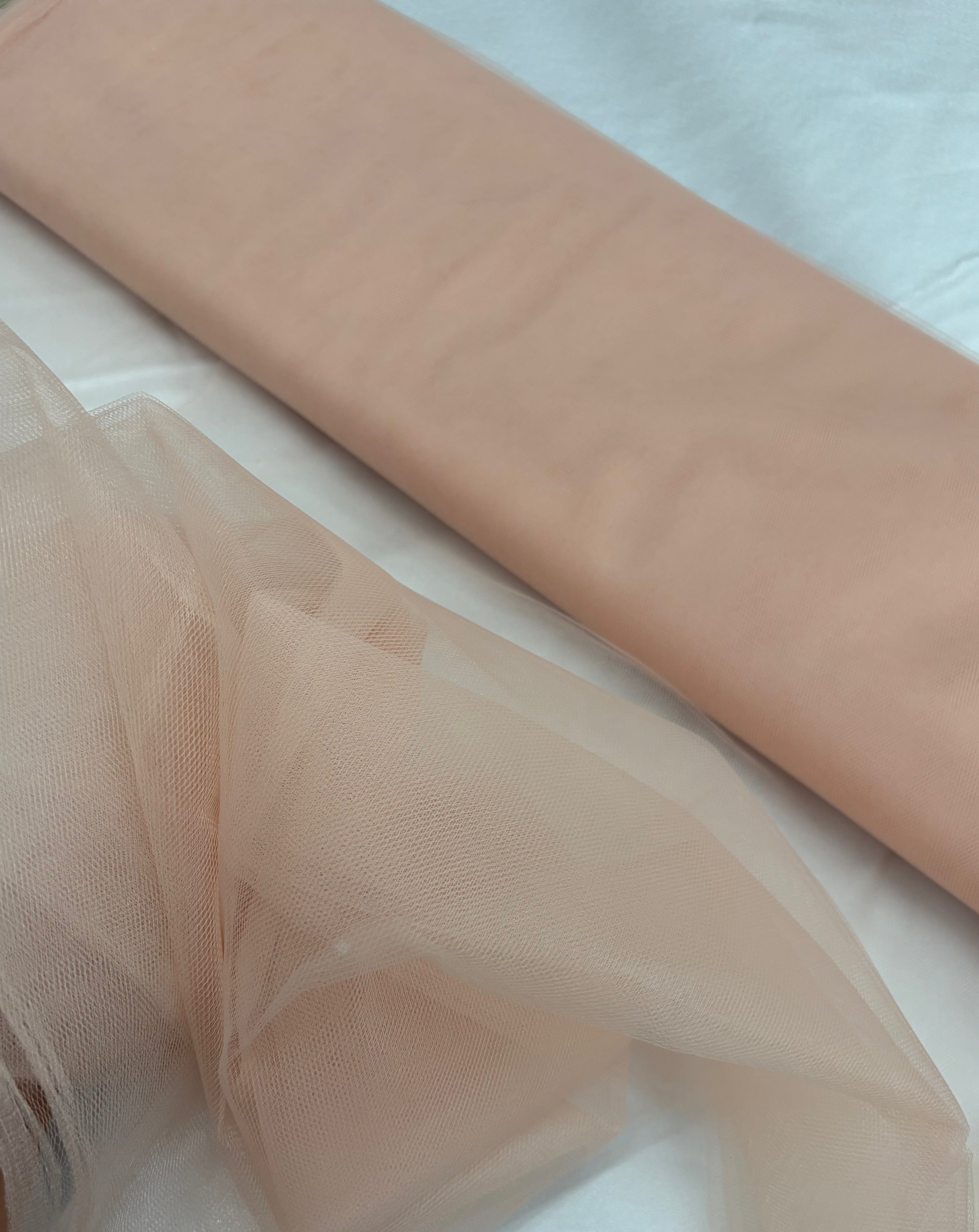 Tulle MORBIDO “rosa carne”