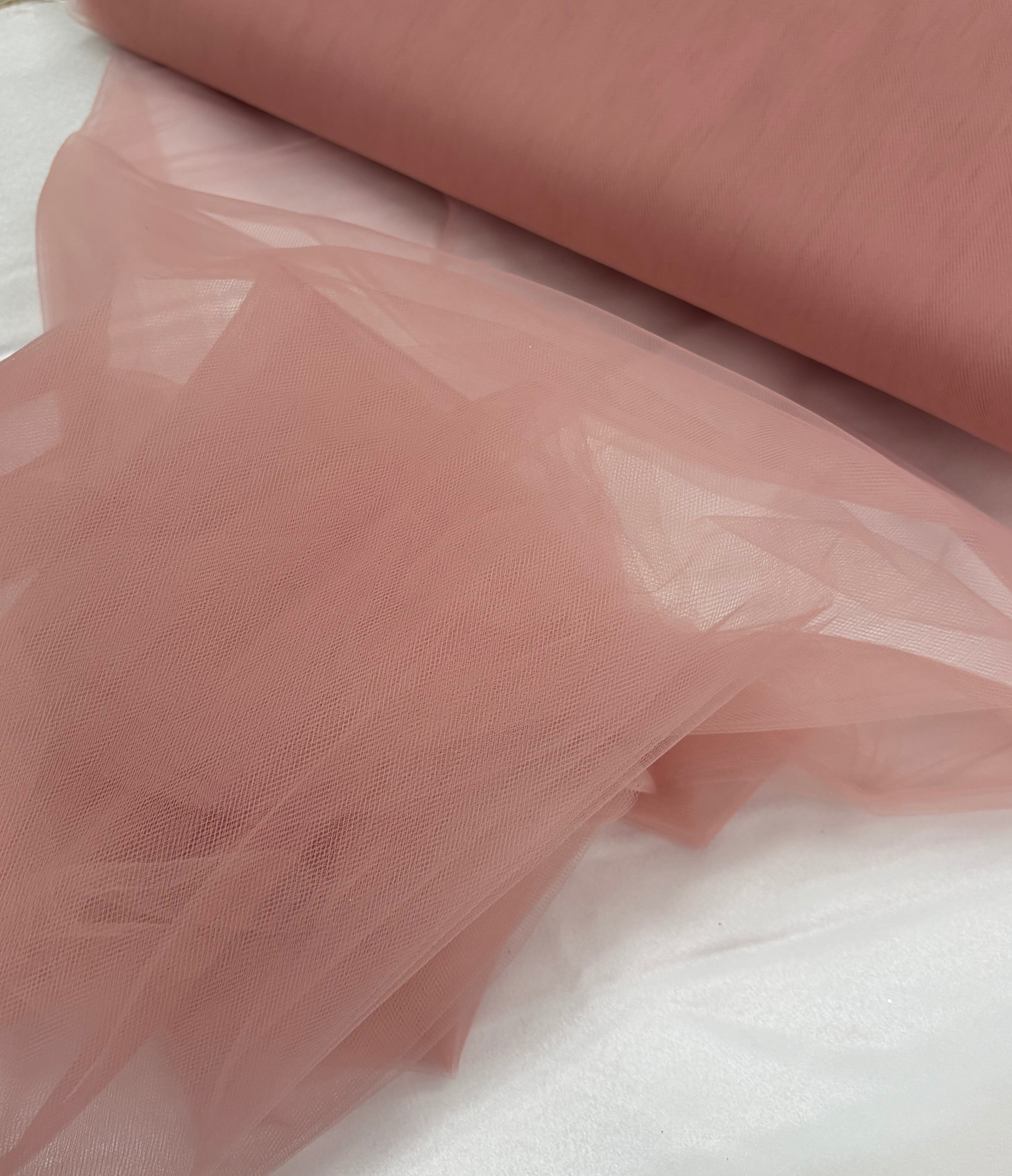Tulle MORBIDO “rosa antico”