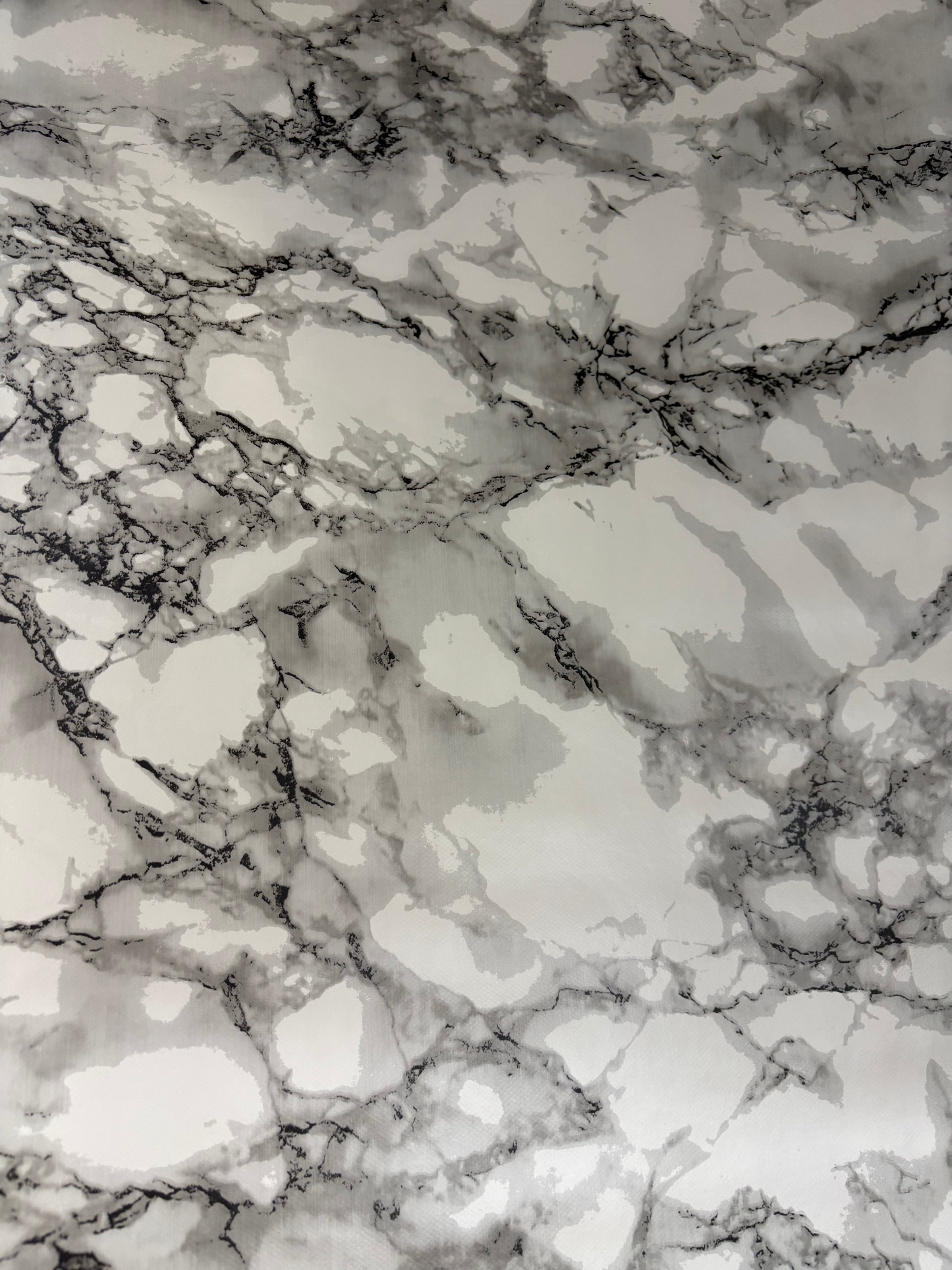 TOVAGLIA PLASTIFICATA IMPERMEABILE “effetto marmo grigio”