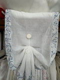 TENDINA A VENTRO L=60 CM “onda blu”