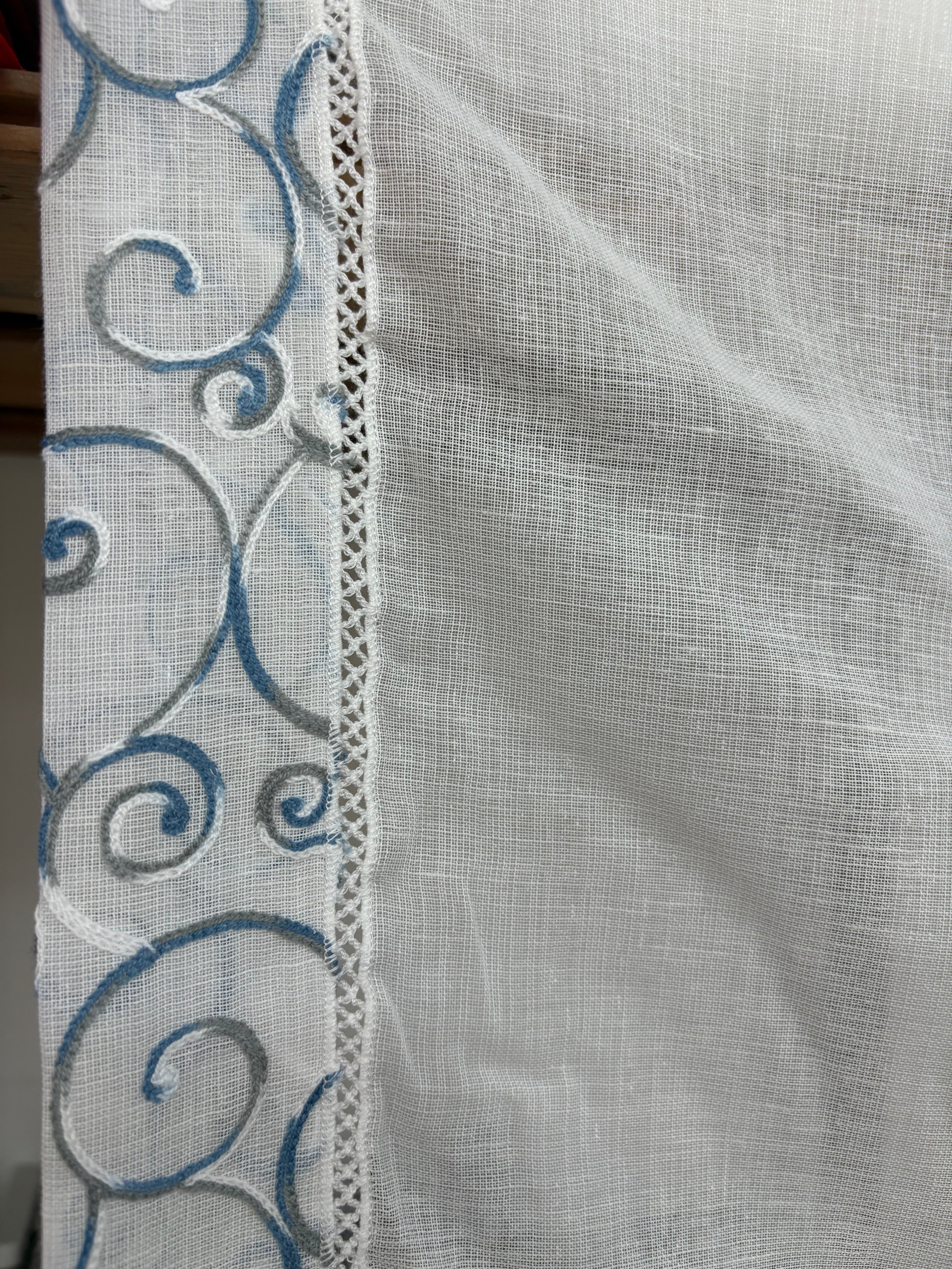 TENDINA A VENTRO L=60 CM “onda blu”