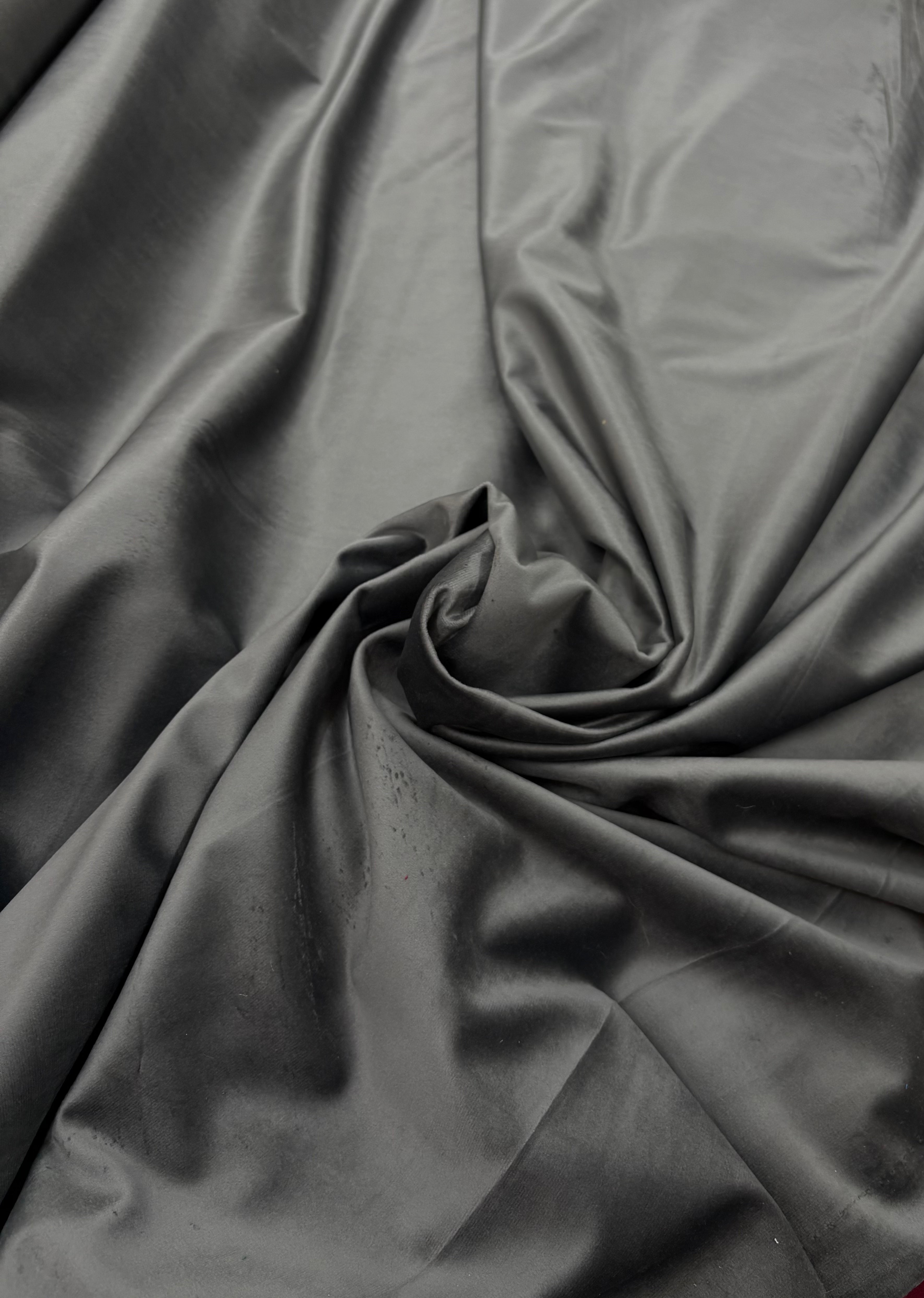 TESSUTO VELLUTO H 280 CM “grigio topo”