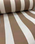 TELA SDRAIO IMPERMEABILE L 45CM “riga beige e bianca”