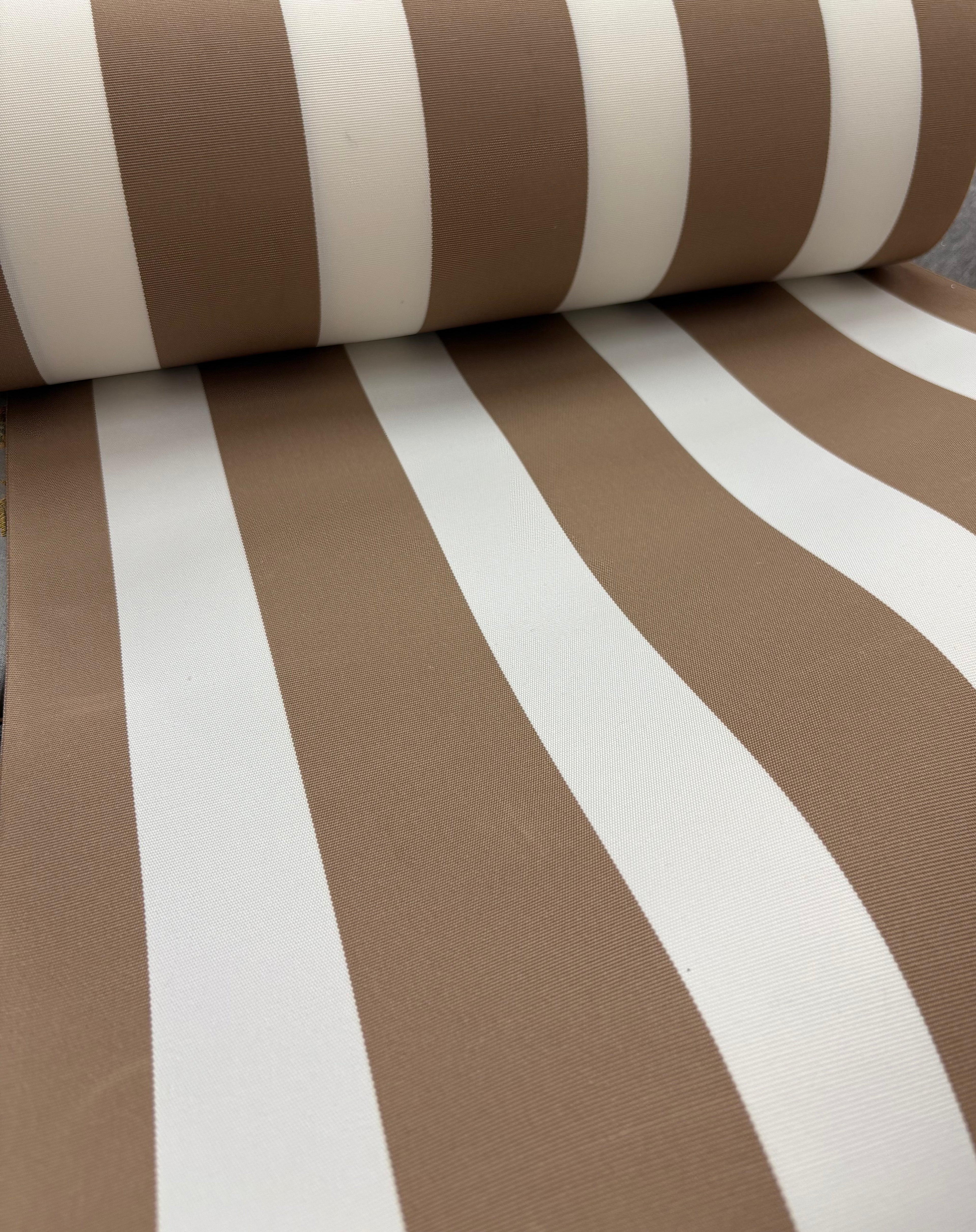 TELA SDRAIO IMPERMEABILE L 45CM “riga beige e bianca”