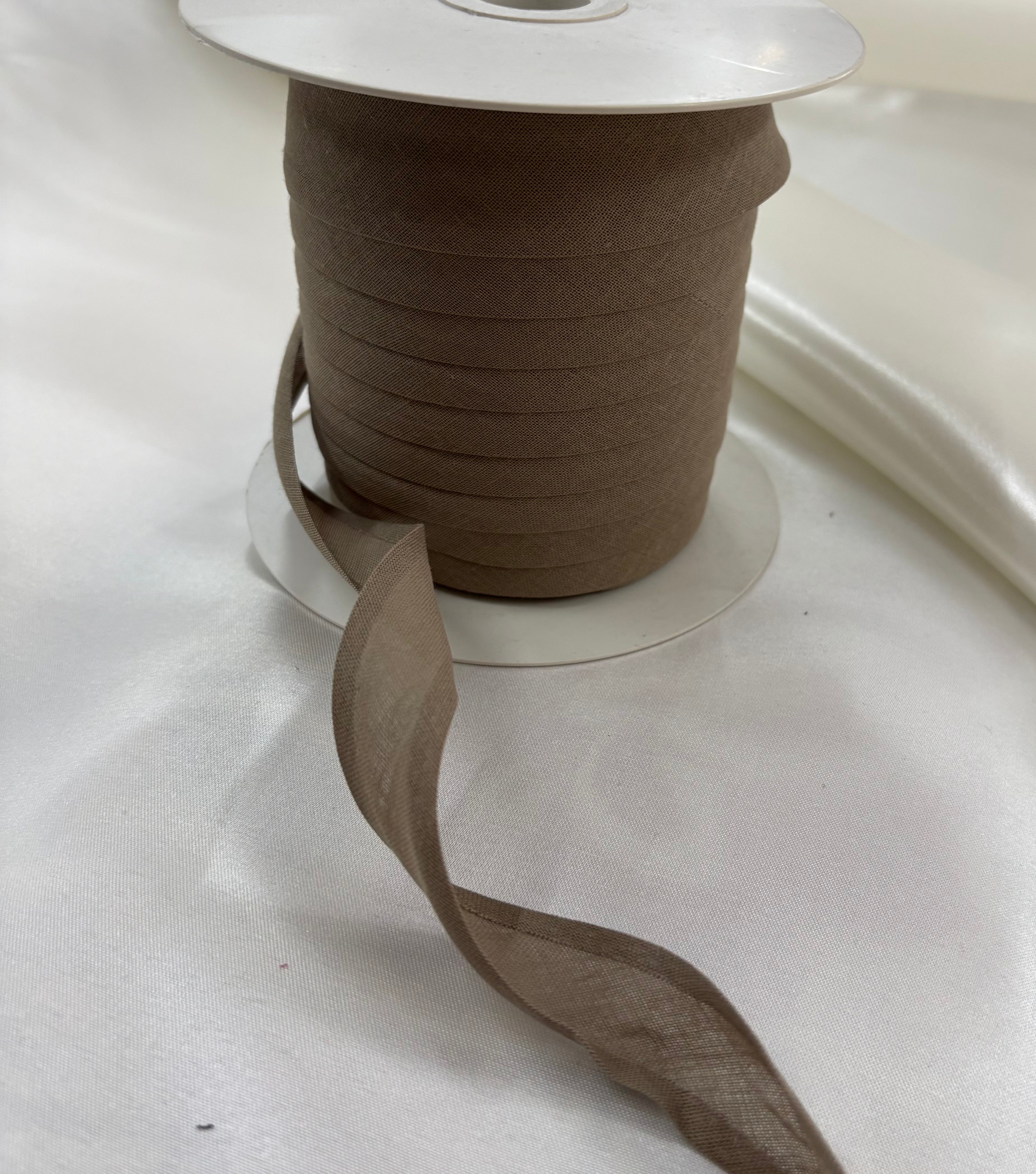 SBIECO IN COTONE “marrone chiaro/tortora”