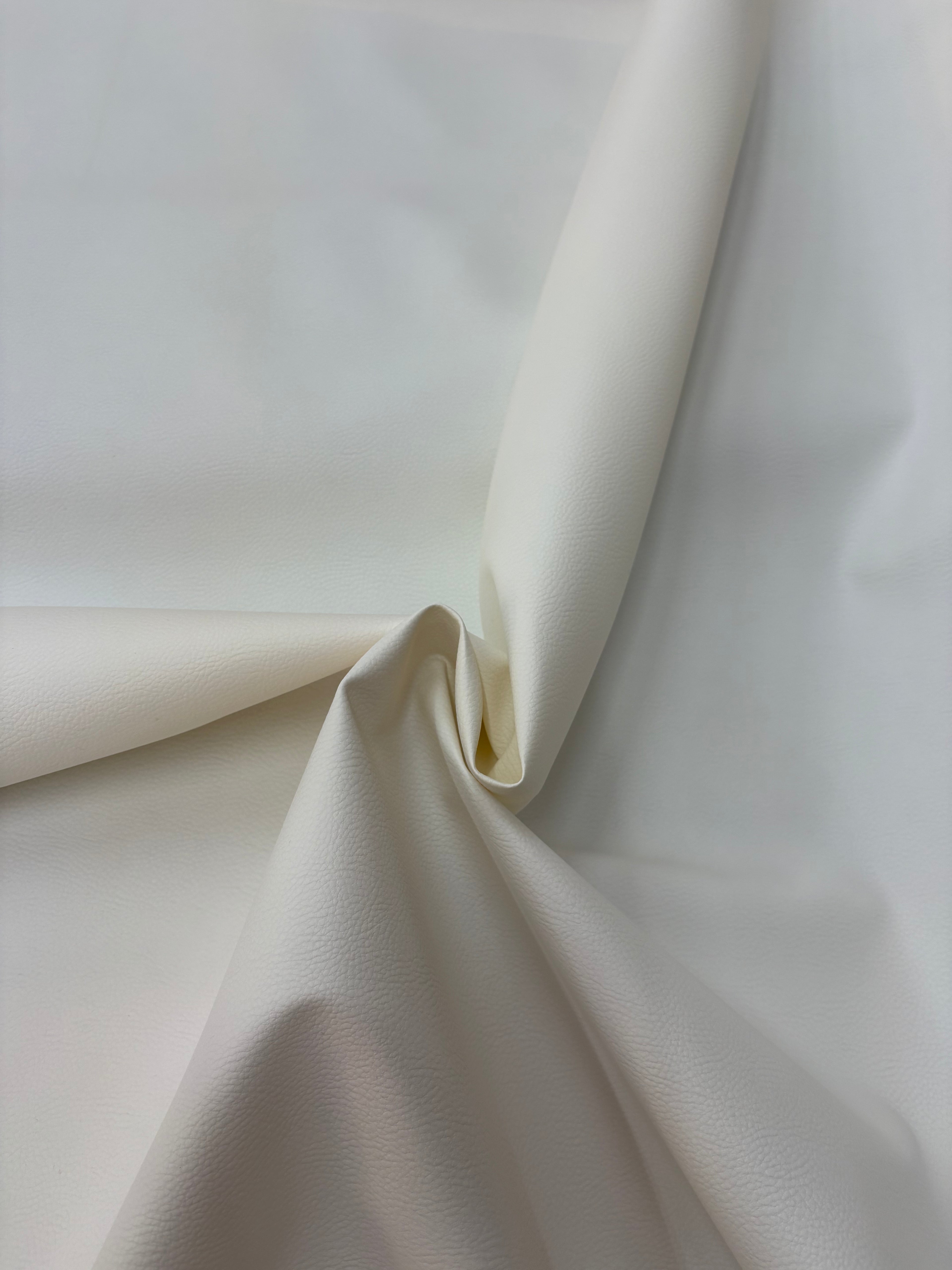 TESSUTO ECO PELLE “Bianco”