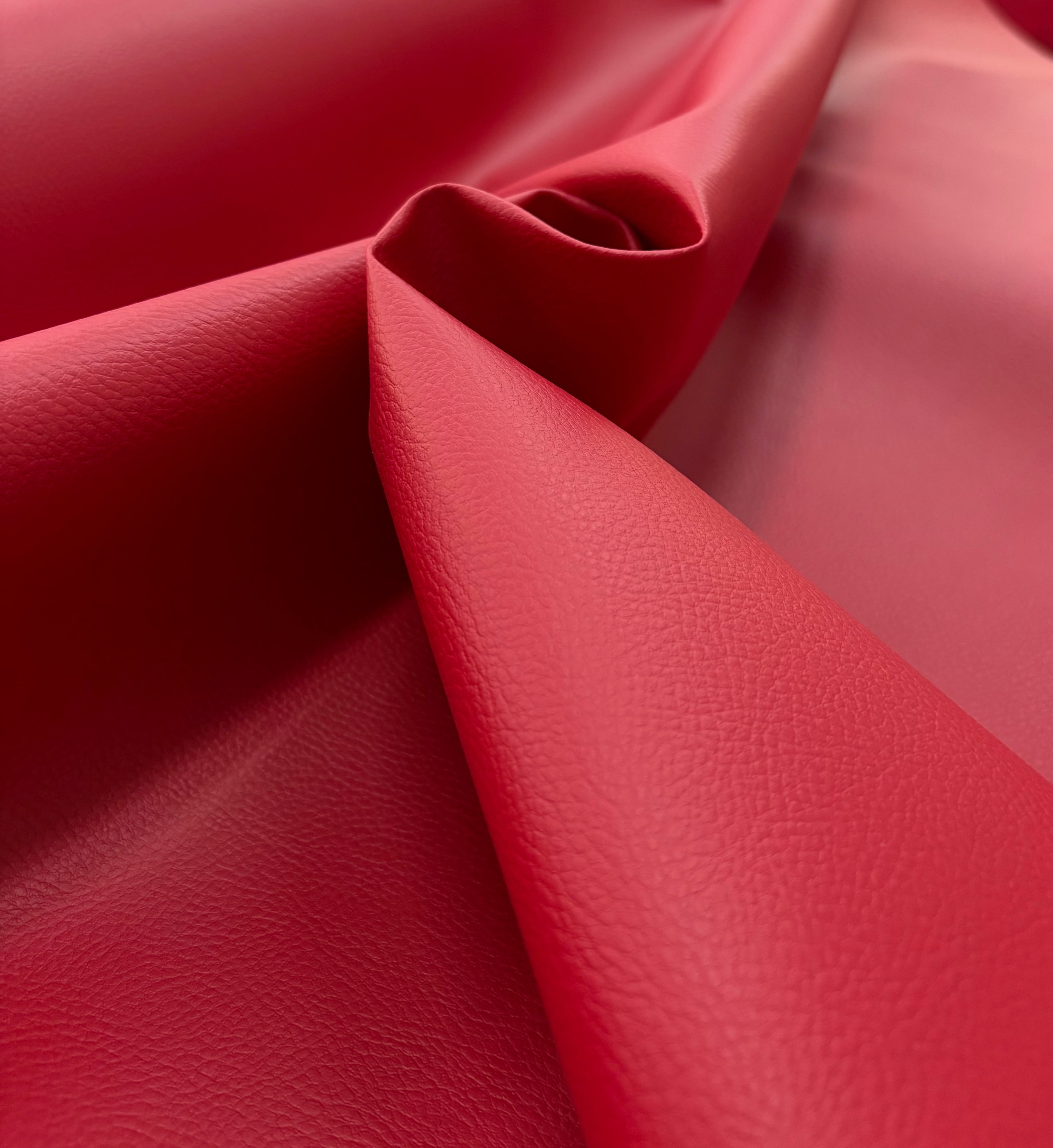 TESSUTO ECO PELLE “rosso”