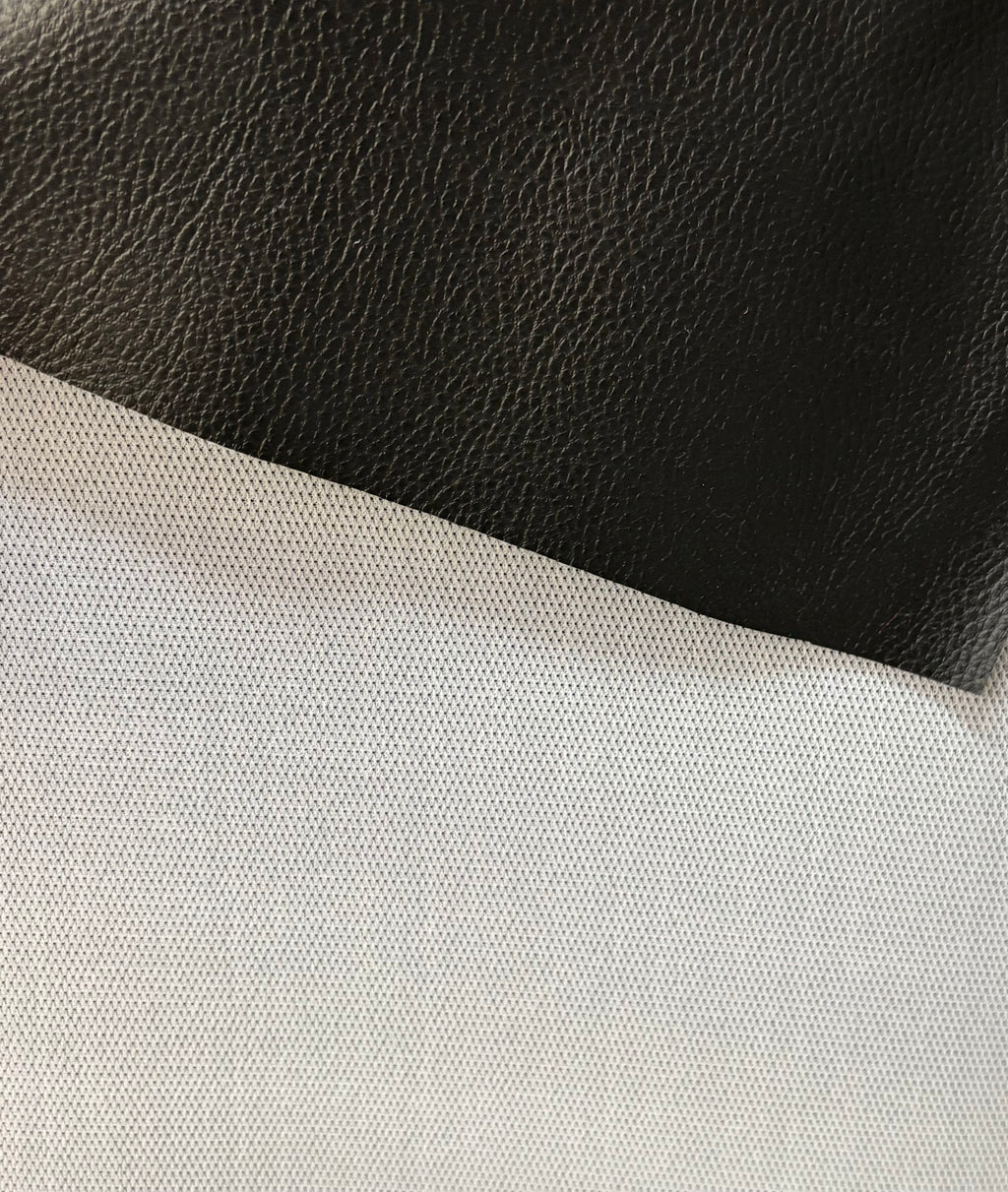 TESSUTO ECO PELLE “nero”