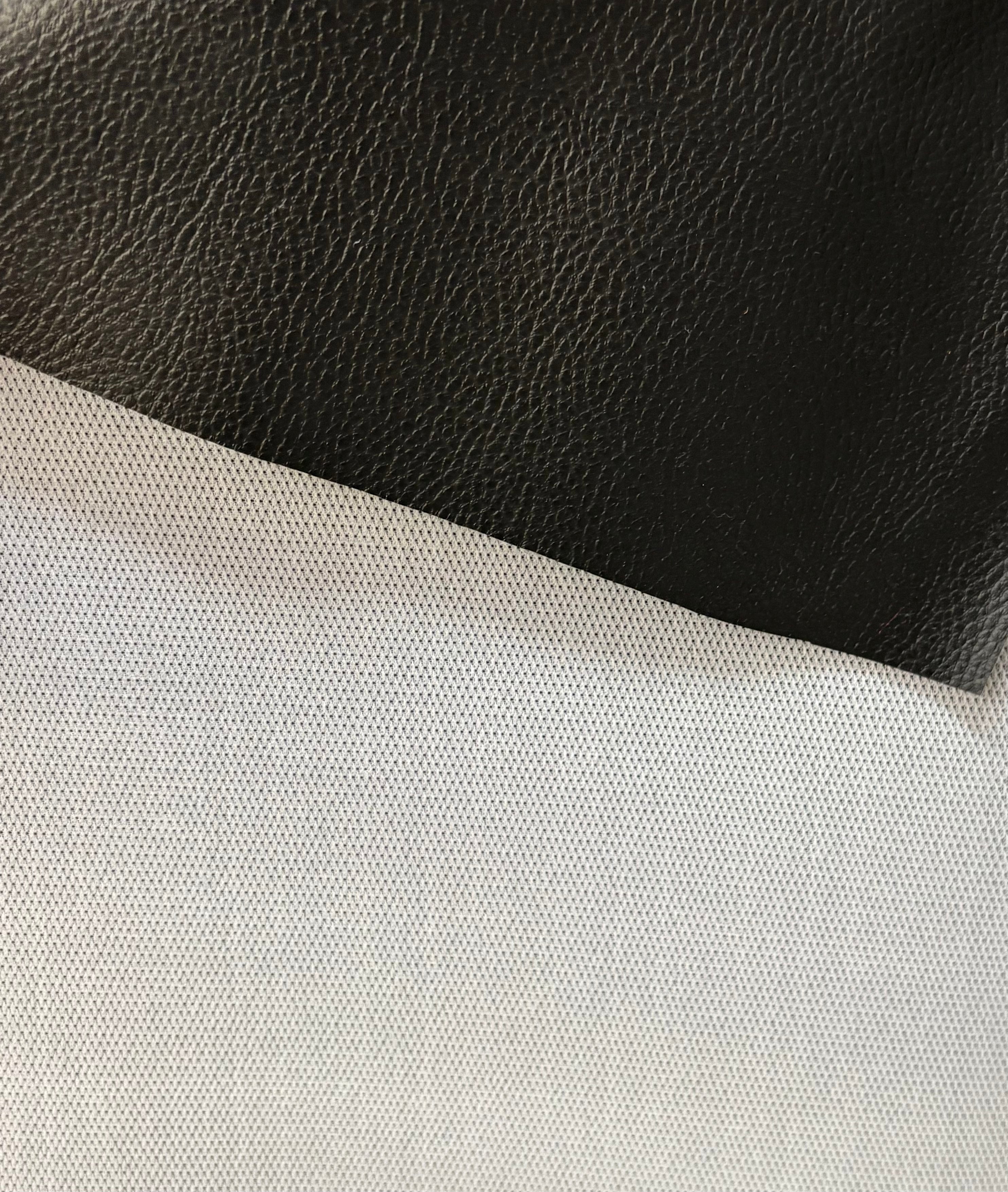 TESSUTO ECO PELLE “nero”