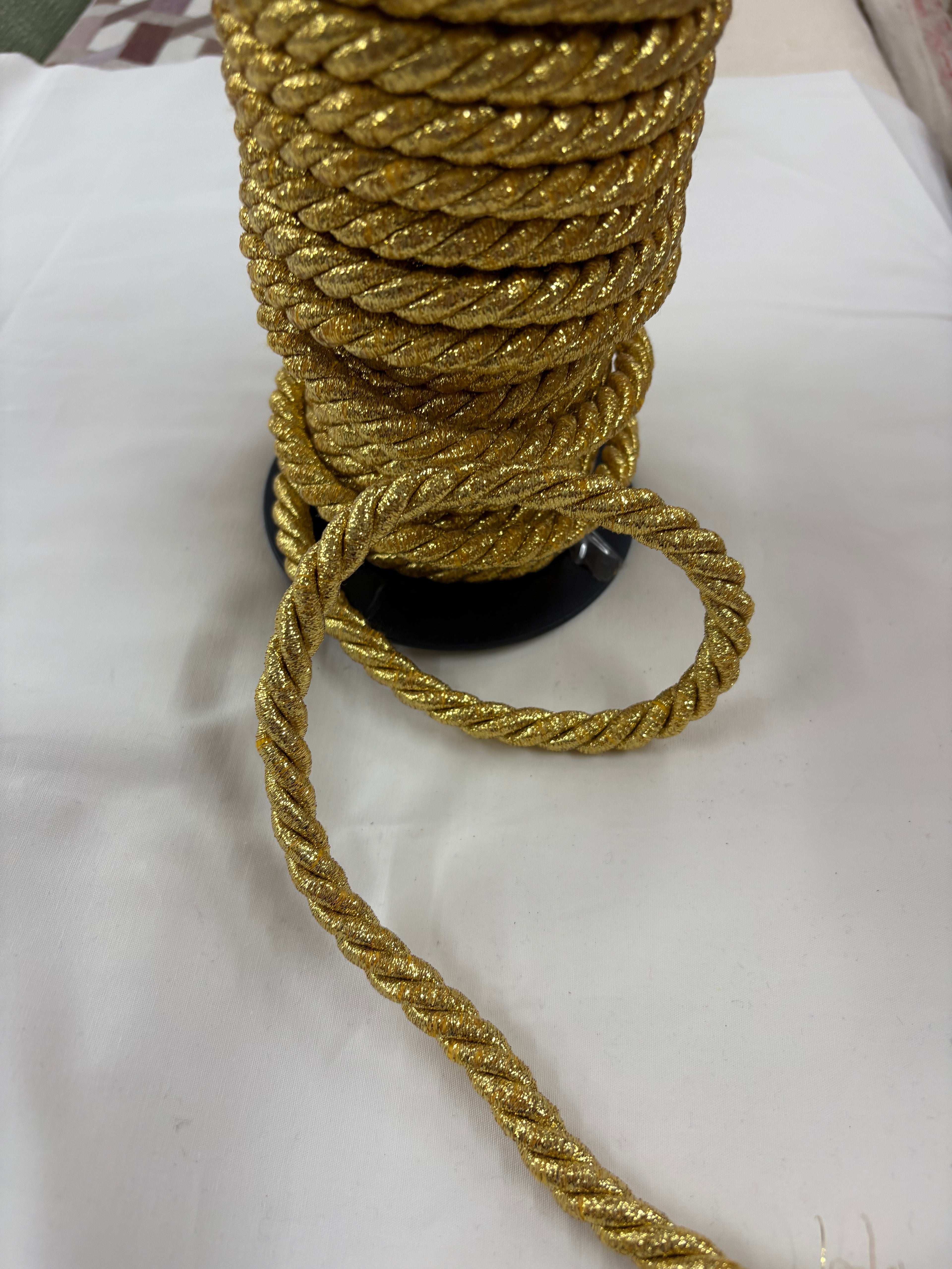 CORDONE 2 CAPI LUREX “Oro”