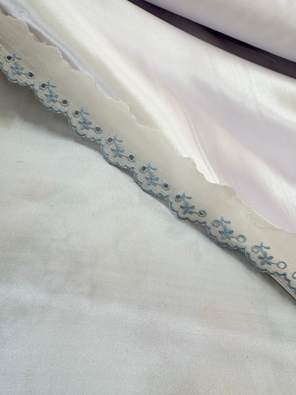 MERLETTO PIZZO SAN GALLO “BIANCO E CELESTE”
