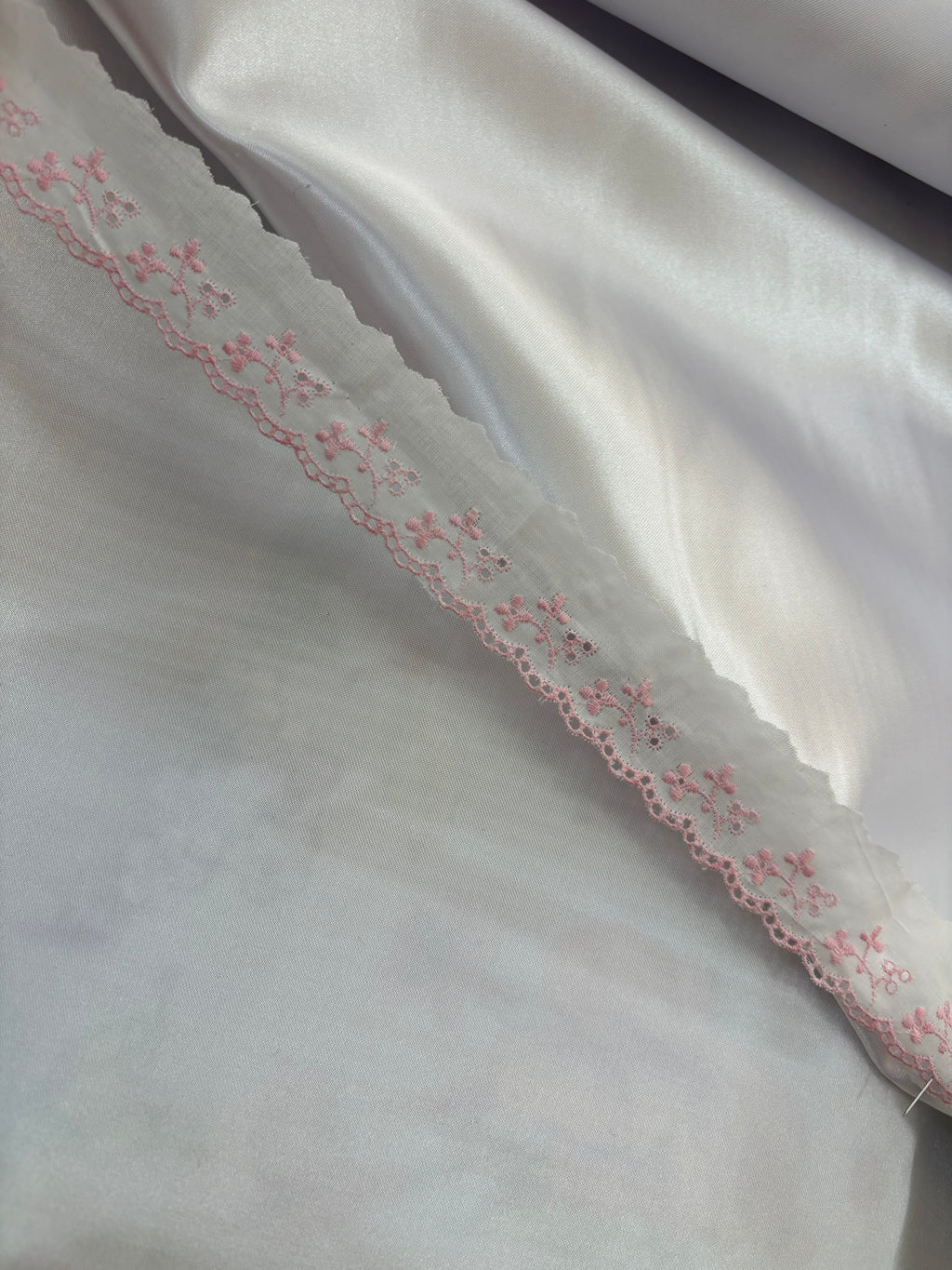 MERLETTO PIZZO SAN GALLO “BIANCO E ROSA”