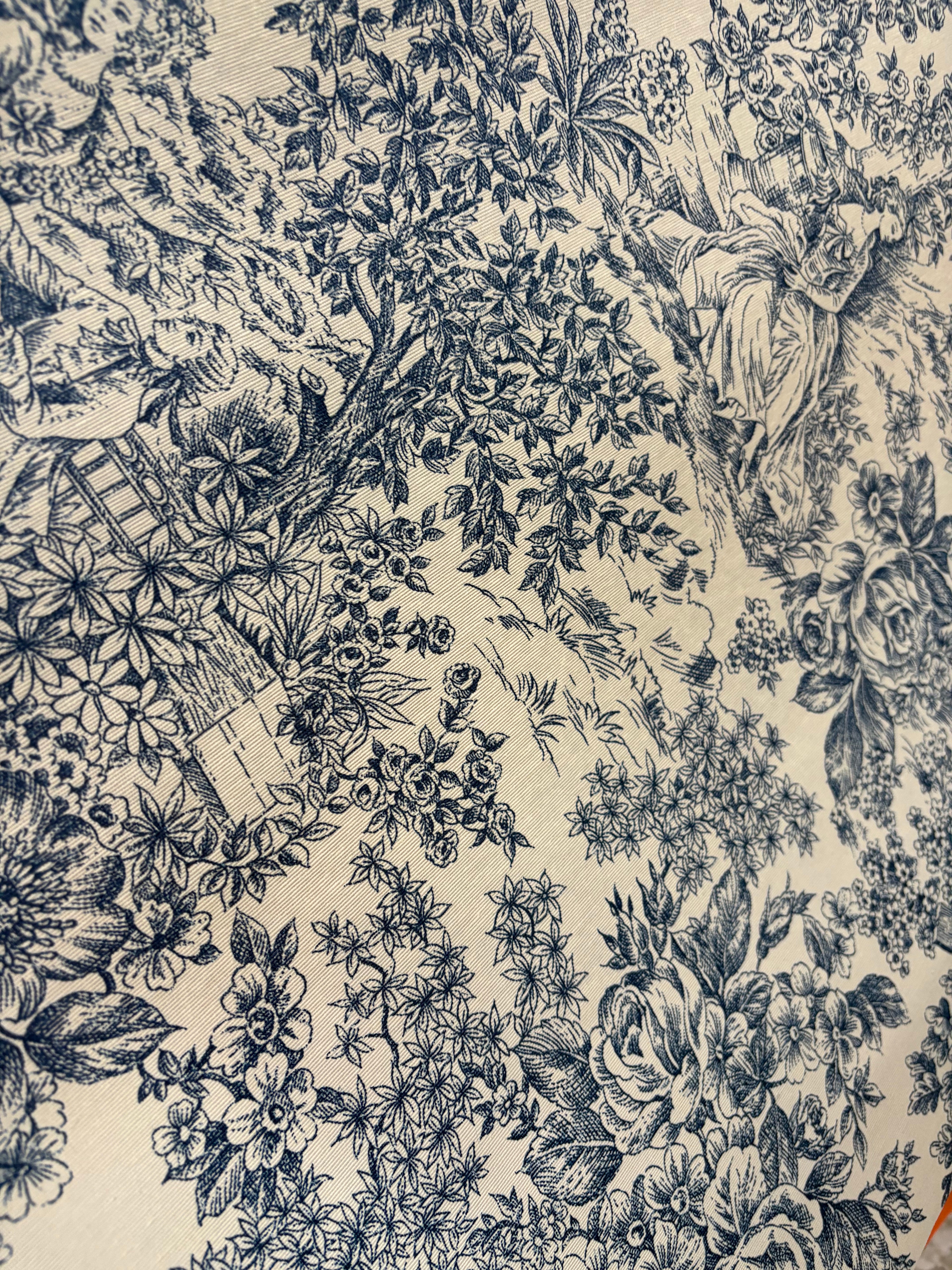 LONETA  PLASTIFICATO “JOUY FRANCESE BLU”